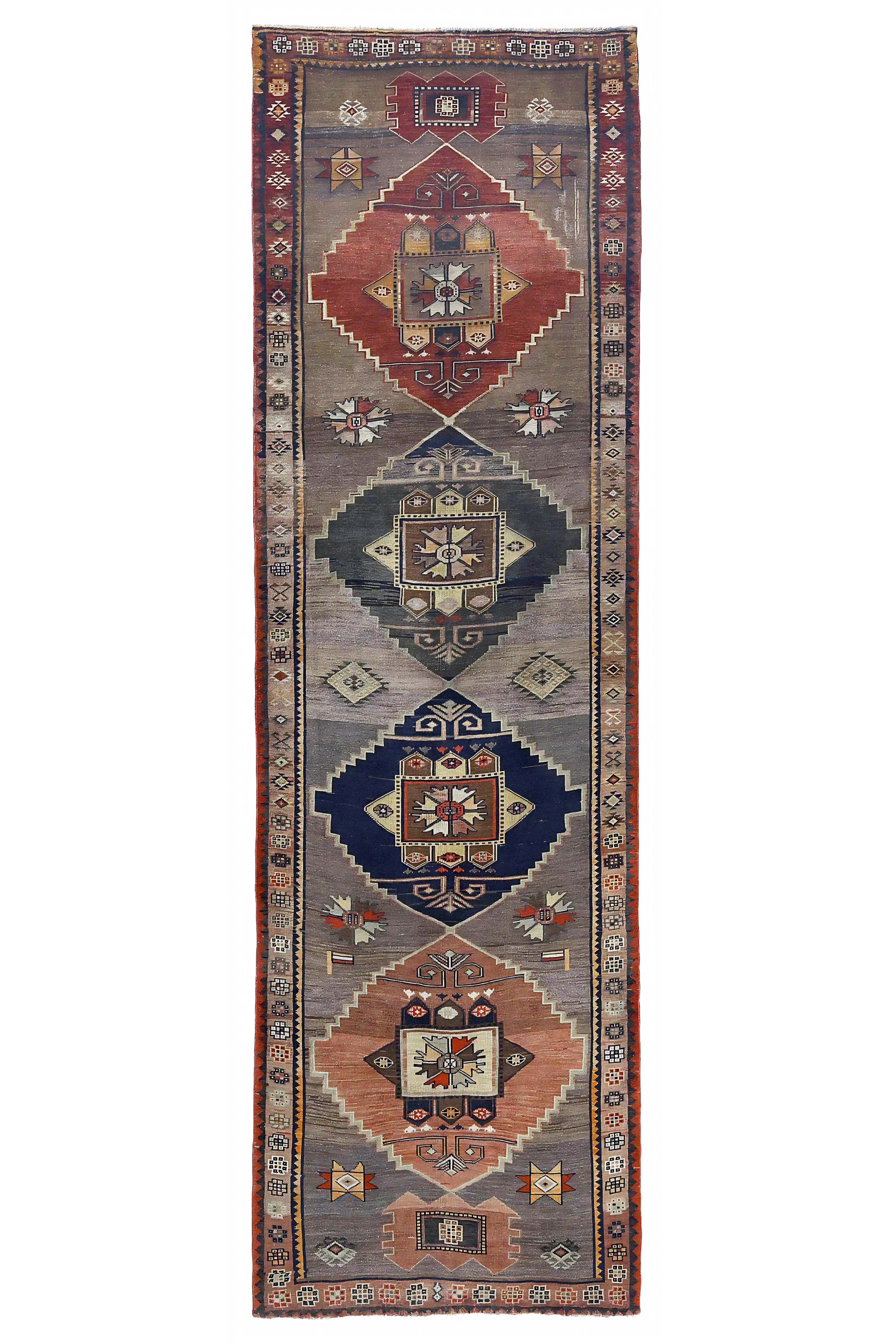 Antique Persian Azarbaijan Traditional Rug 96677