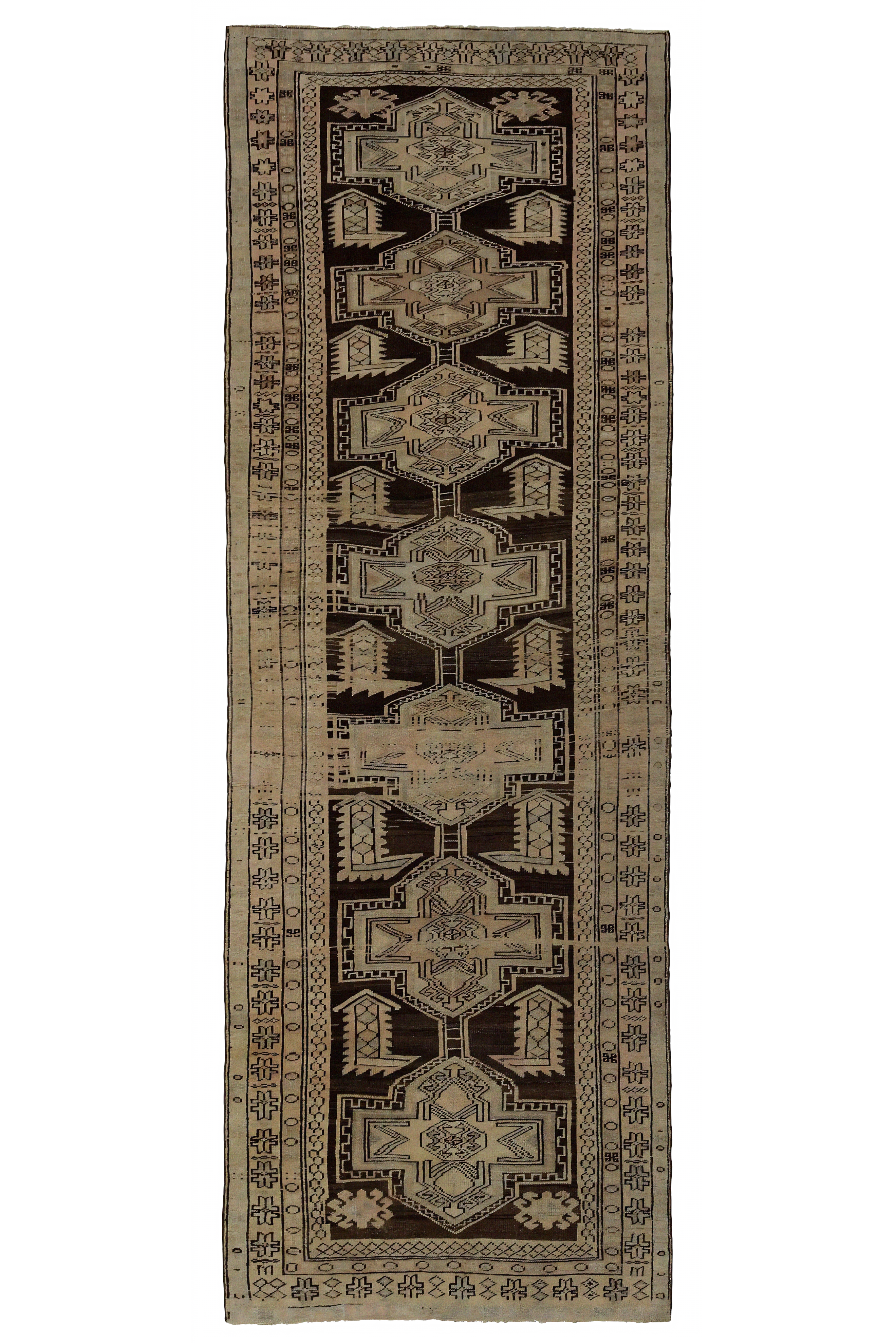 Antique Persian Azarbaijan Traditional Rug 96686