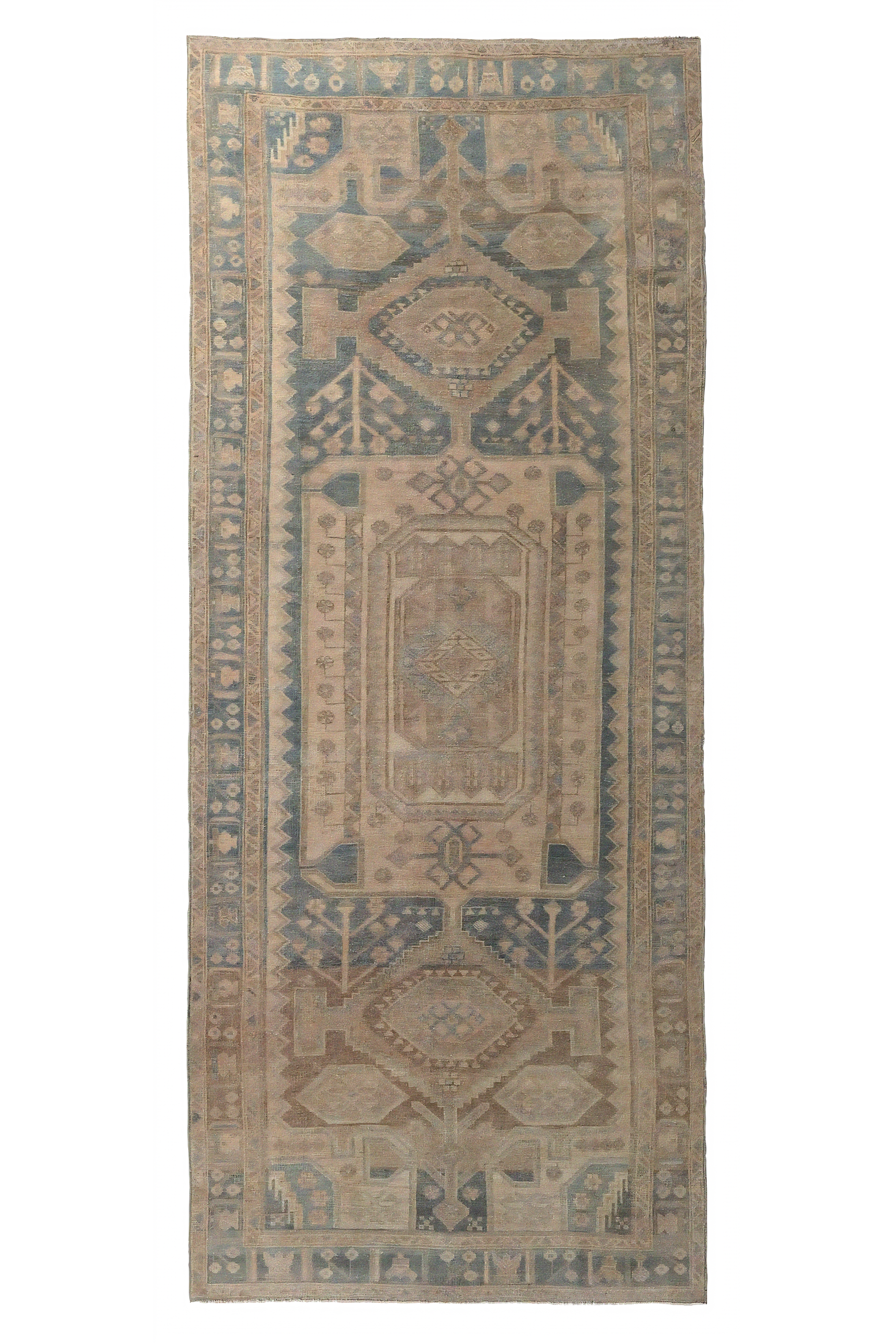 Antique Persian Bijar Traditional Rug 96690
