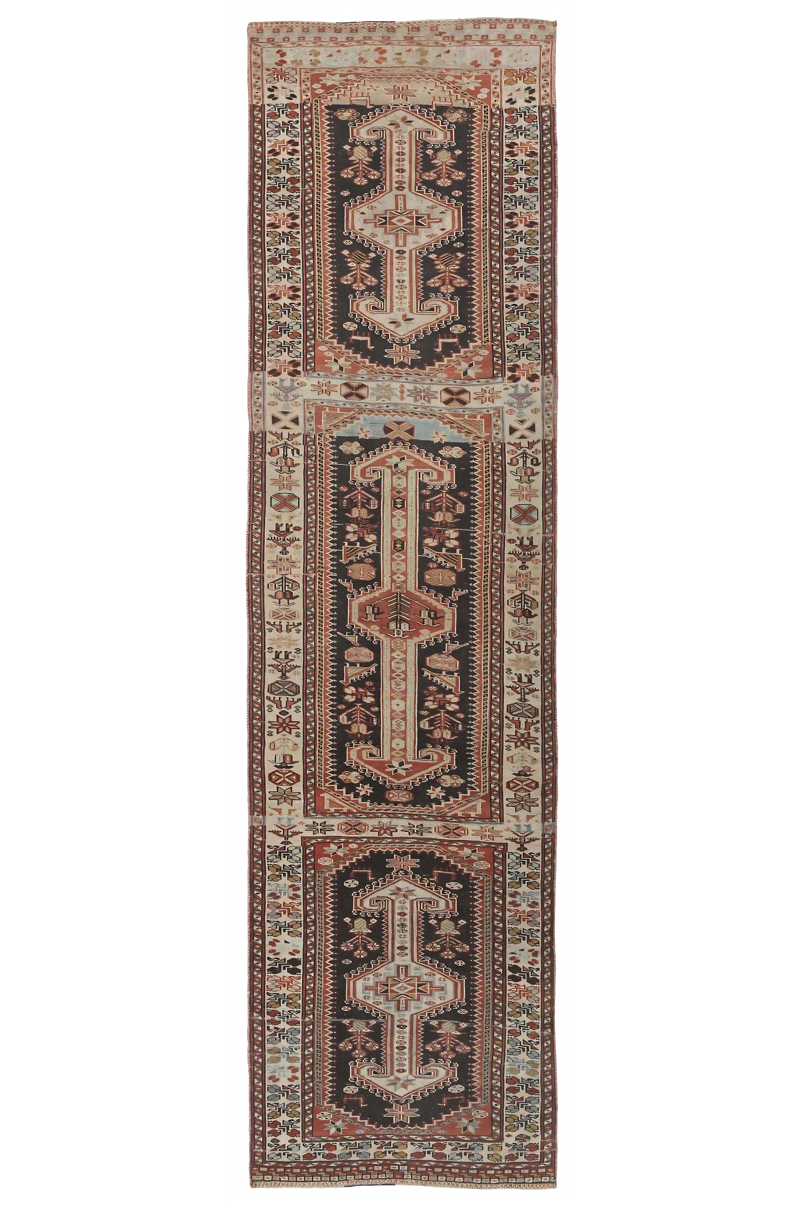 Antique Persian Shiraz Traditional Rug 96693