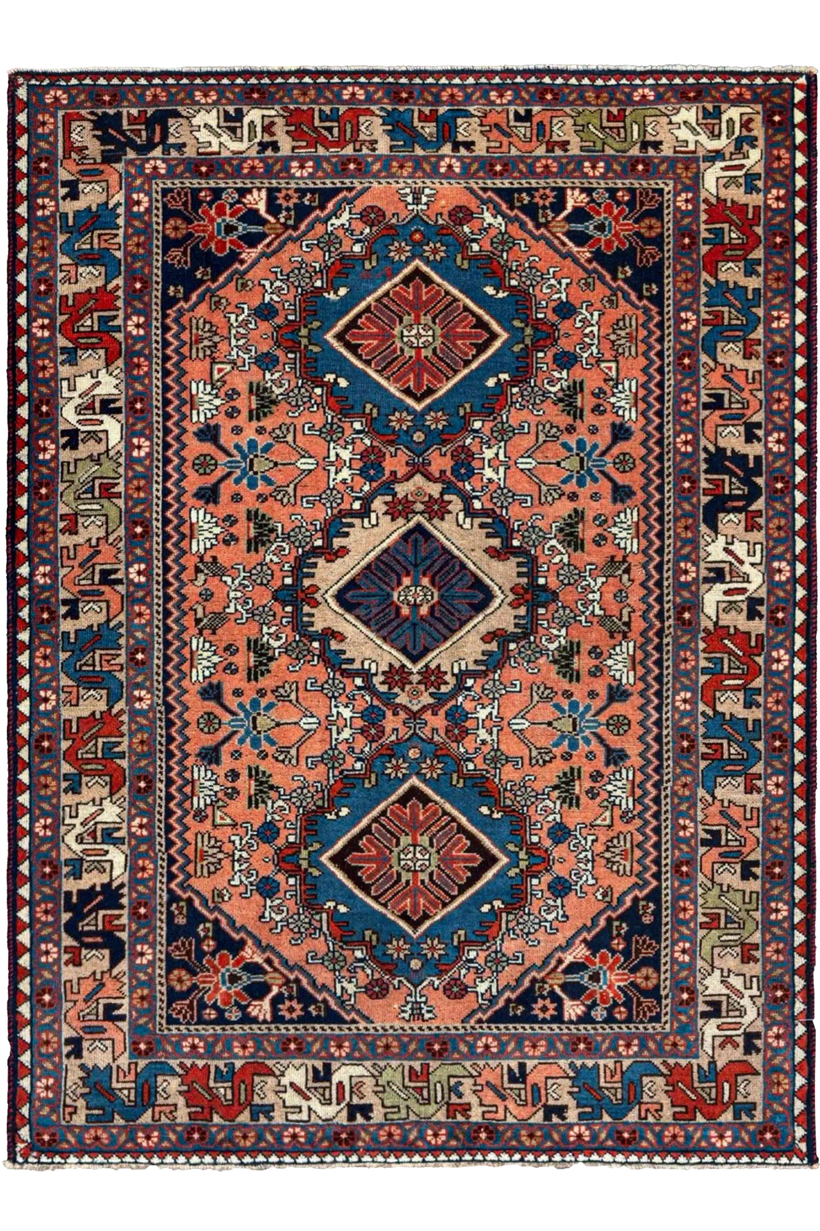 Persian Shiraz Traditional Rug 96701