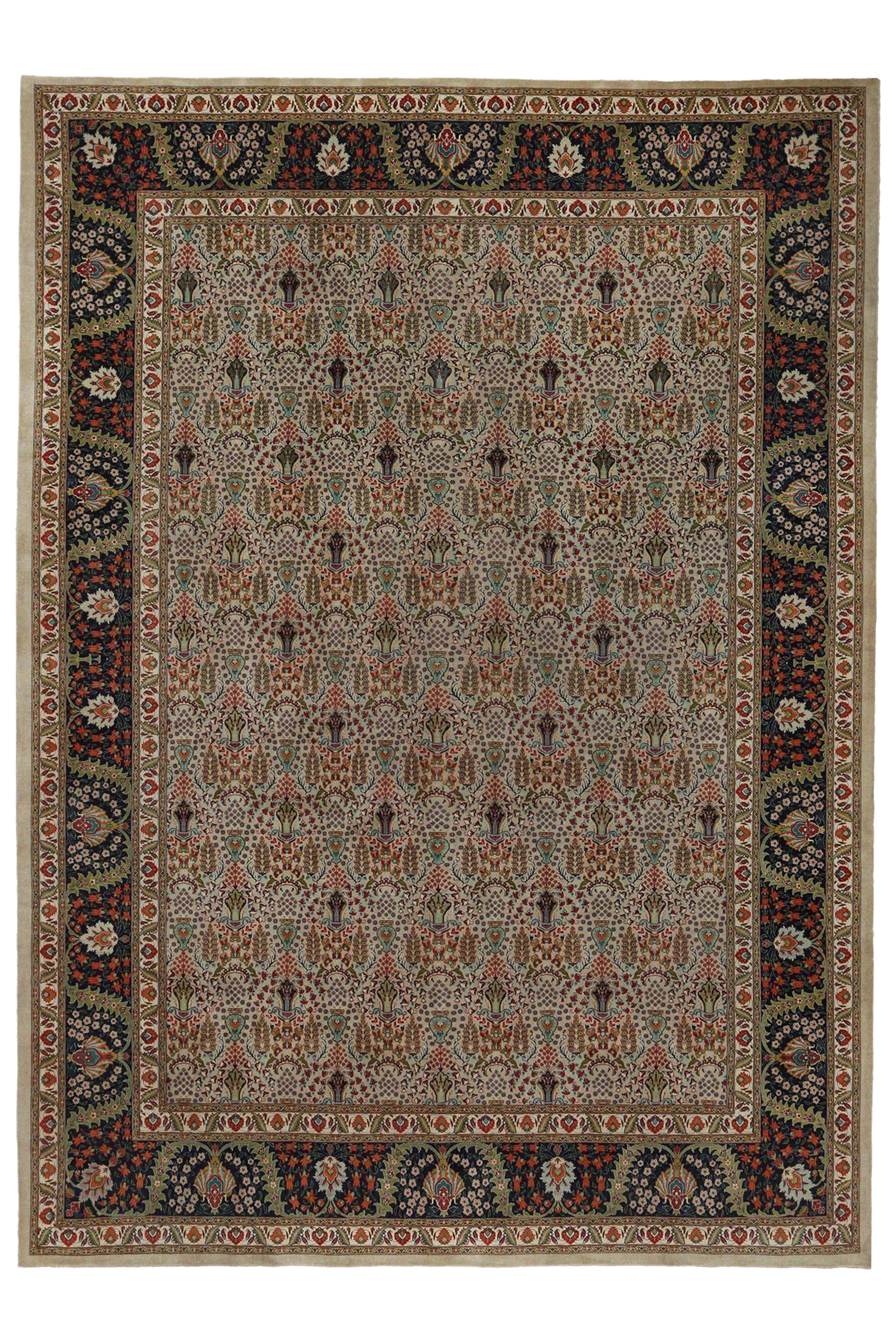 Antique Persian Traditional Rug 96731