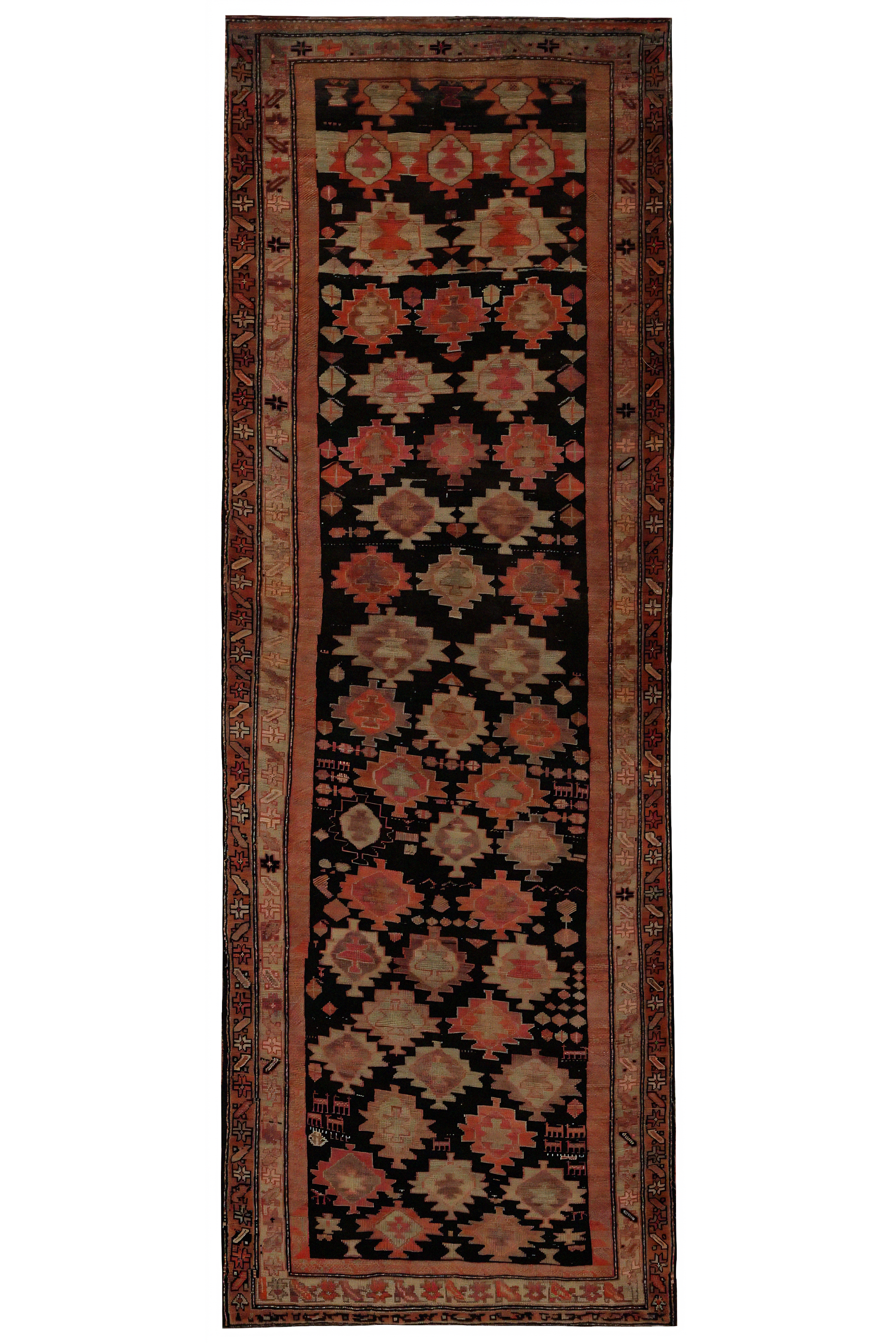 Antique Persian Azarbaijan Traditional Rug 96755