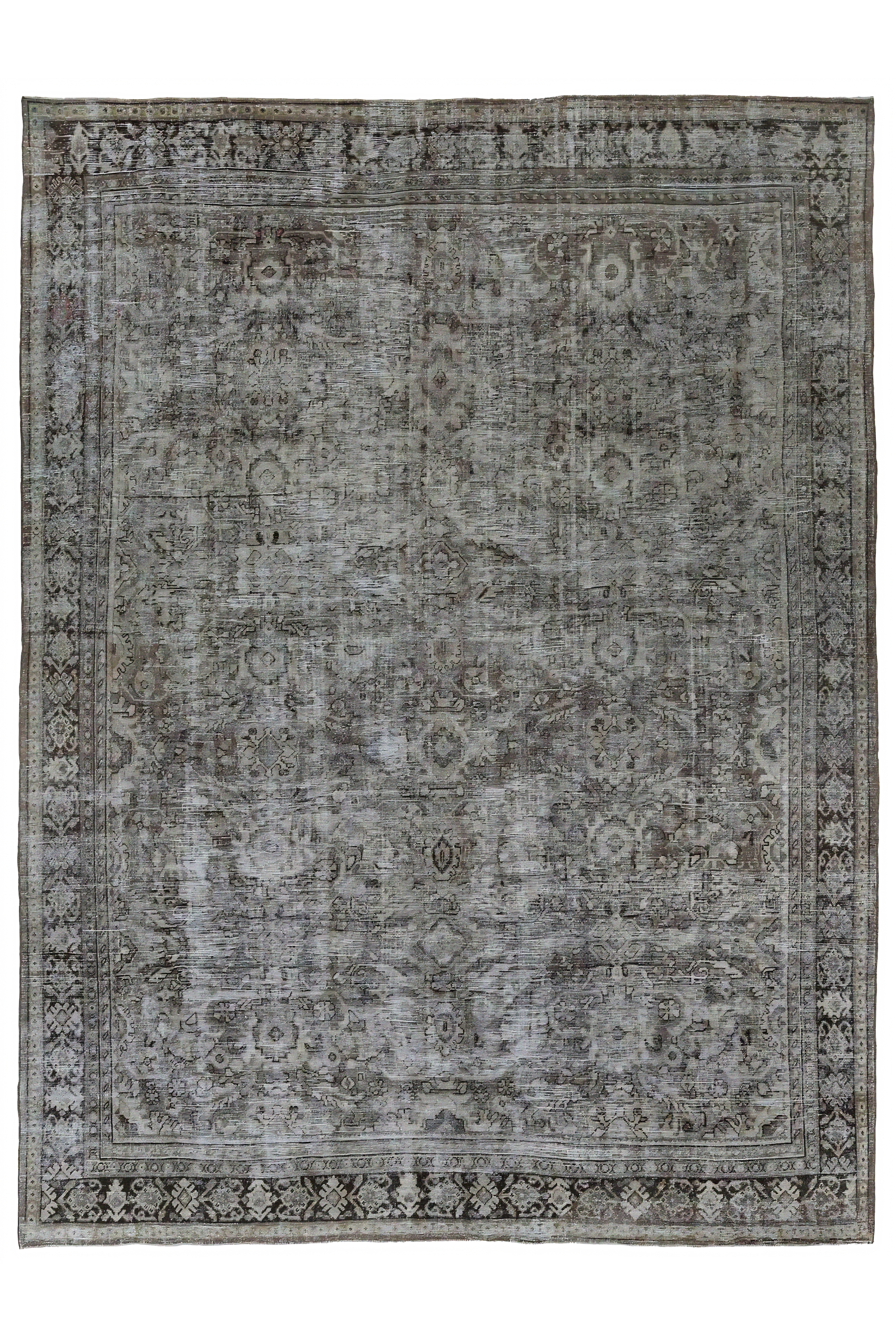 Antique Persian Mahal Traditional Rug 96765