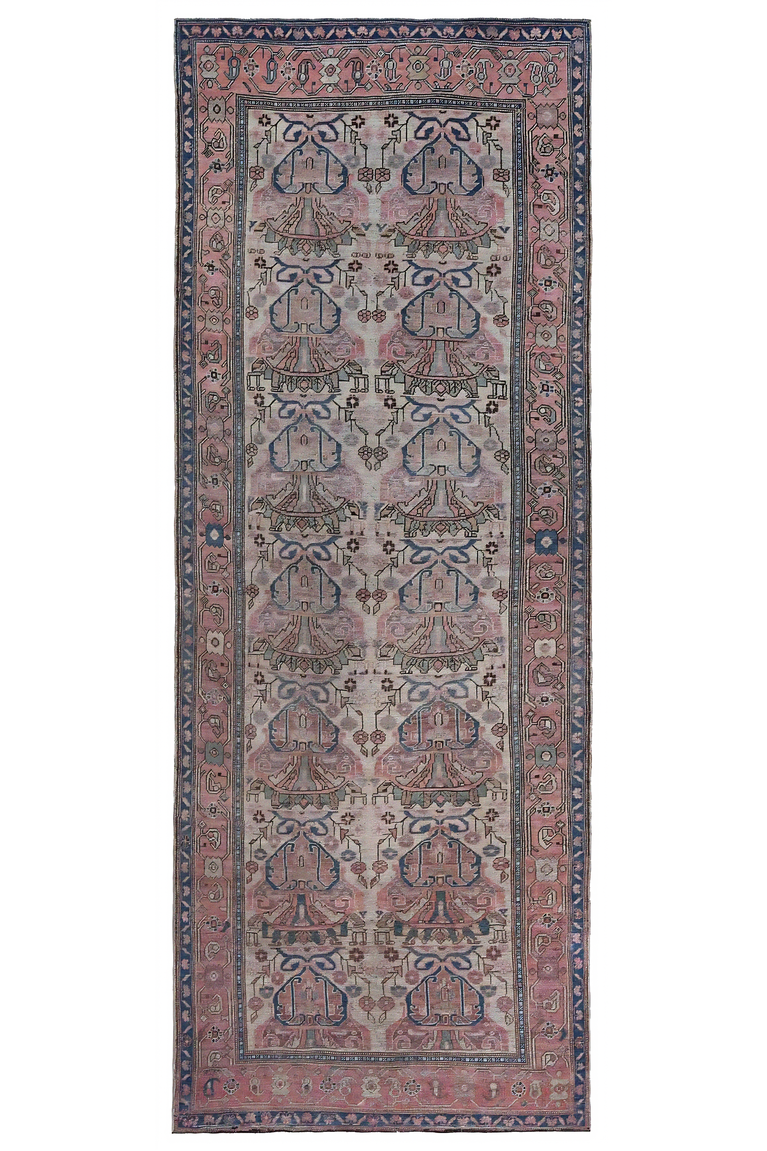 Antique Persian Azarbaijan Traditional Rug 96779