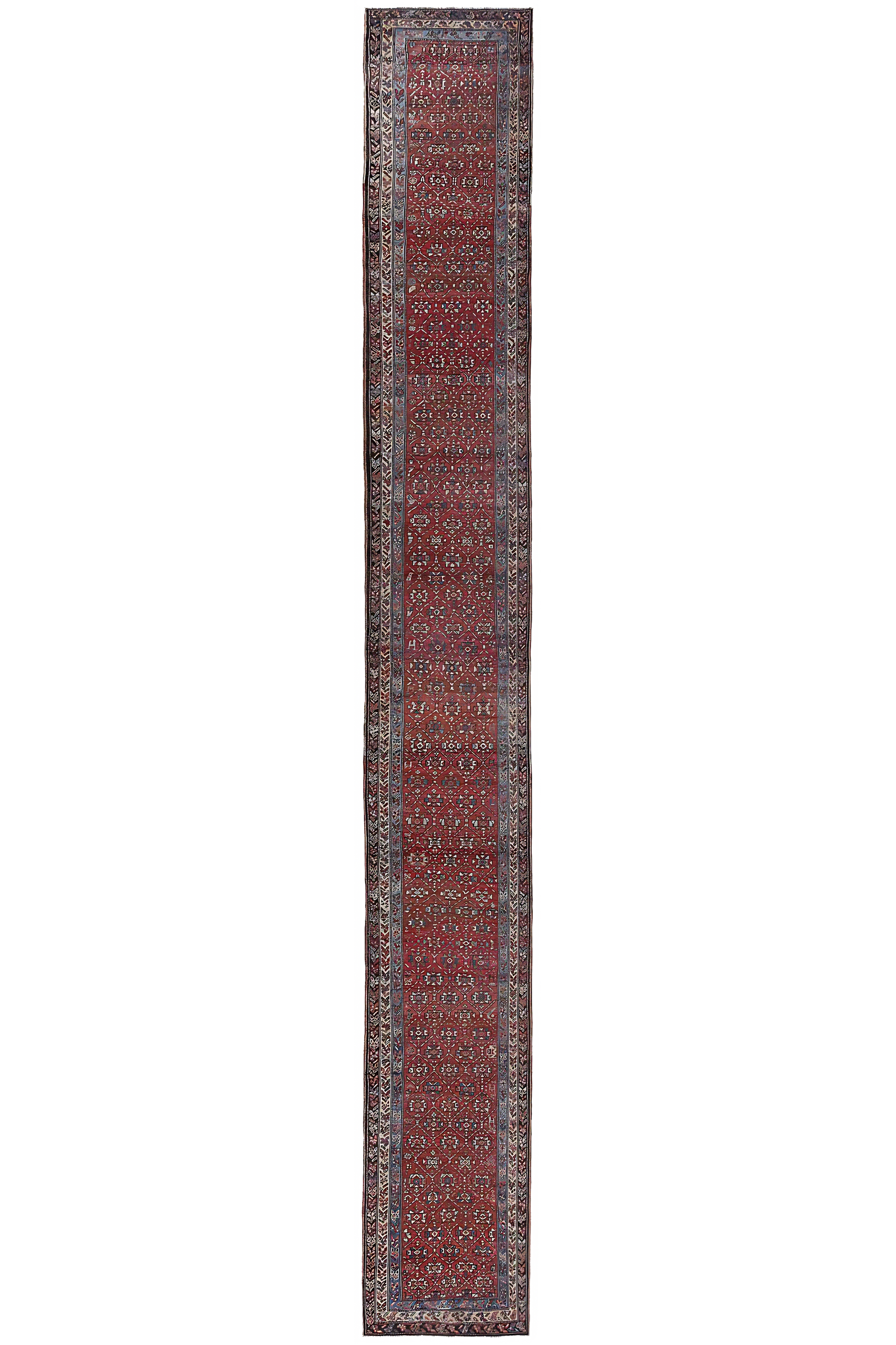 Antique Persian Bakhshayesh Traditional Rug 96783