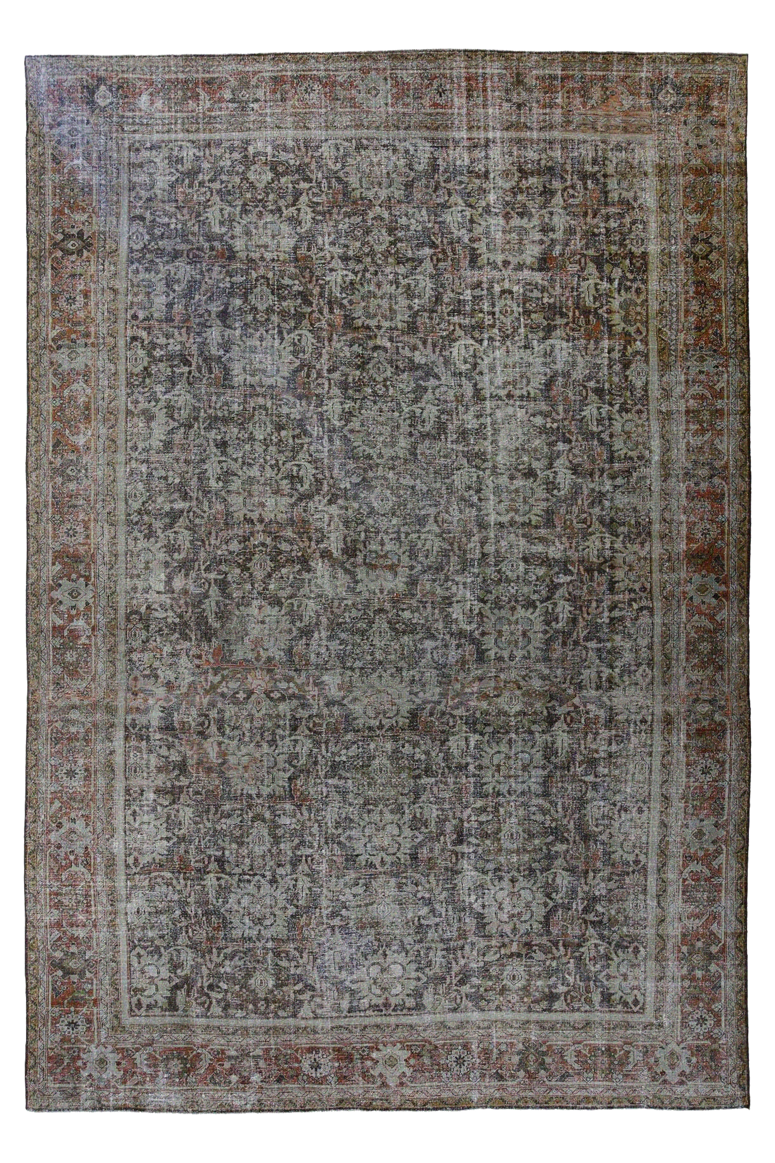 Antique Persian Sultanabad Traditional Rug 96791