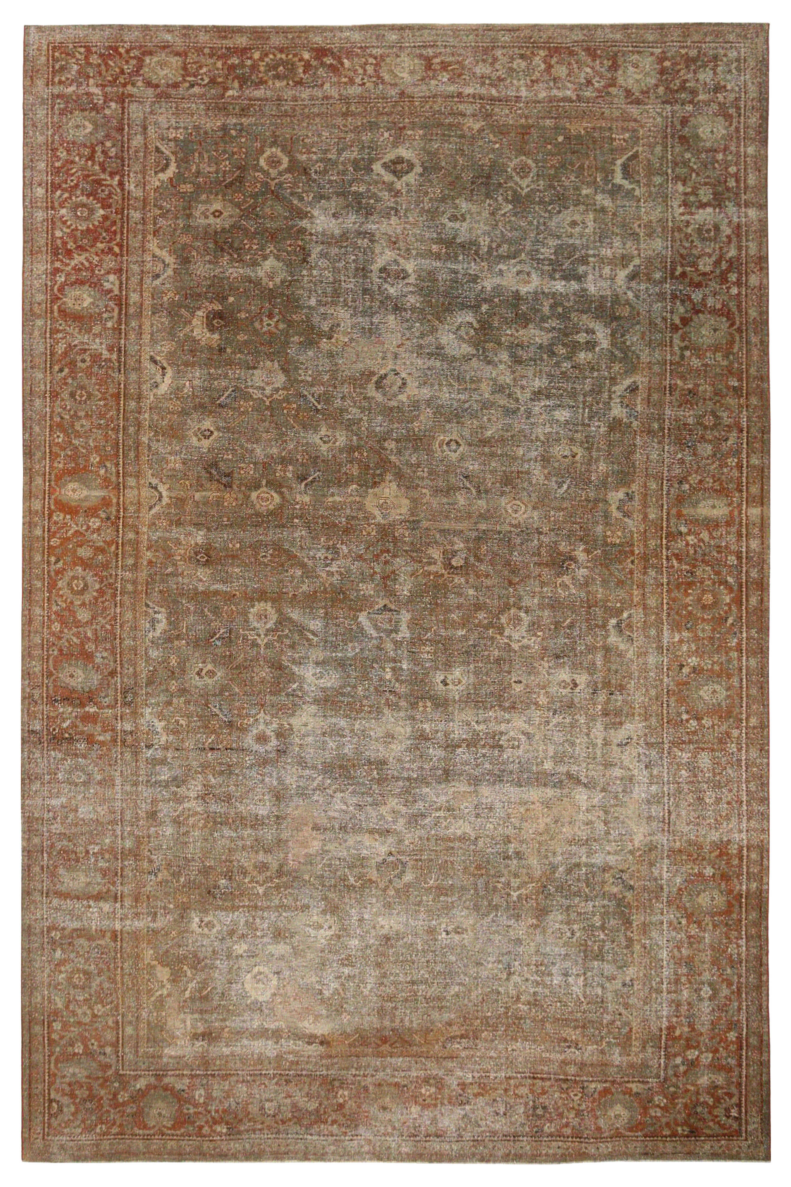 Antique Persian Sultanabad Traditional Rug 96815