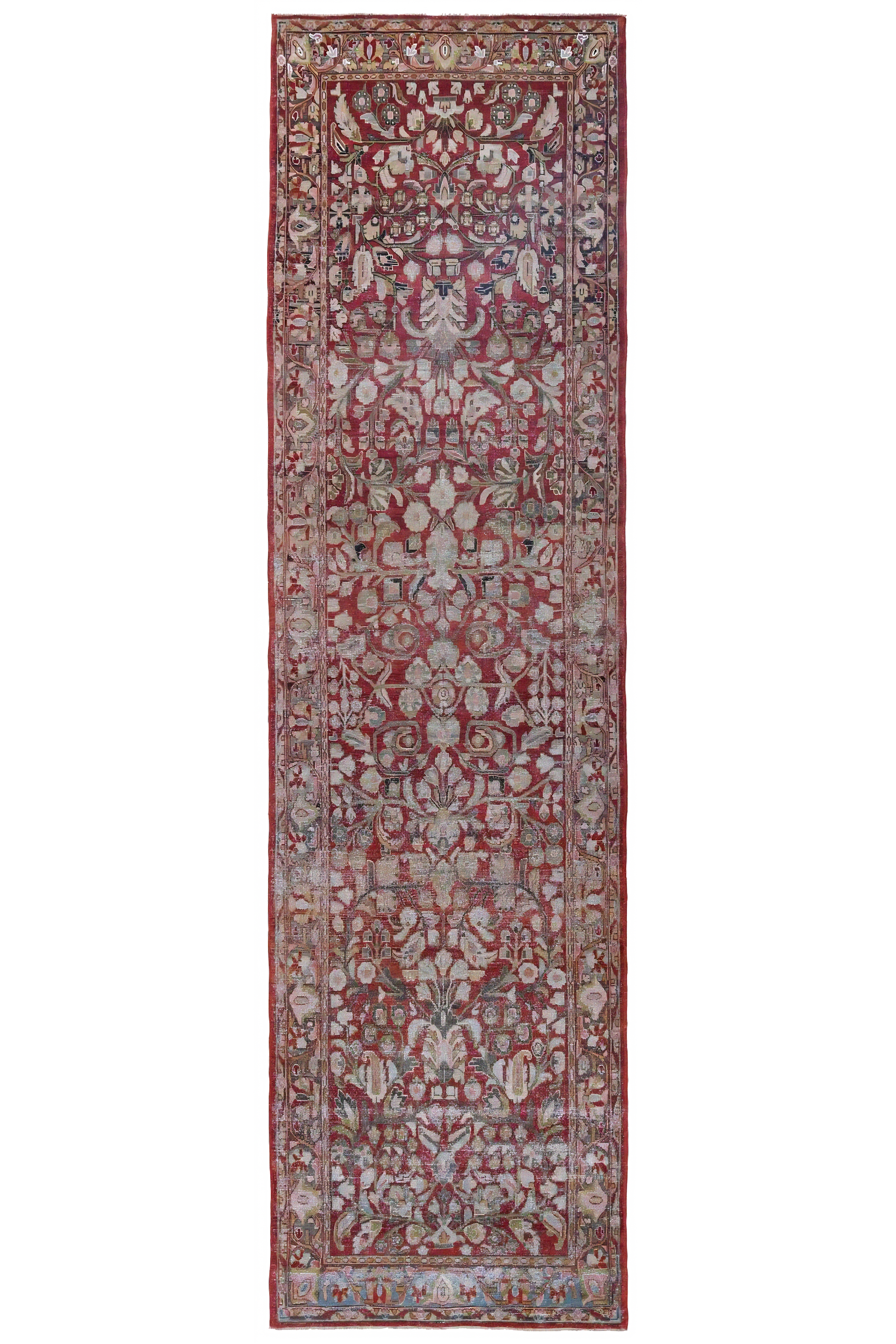 Antique Persian Mahal Traditional Rug 96898