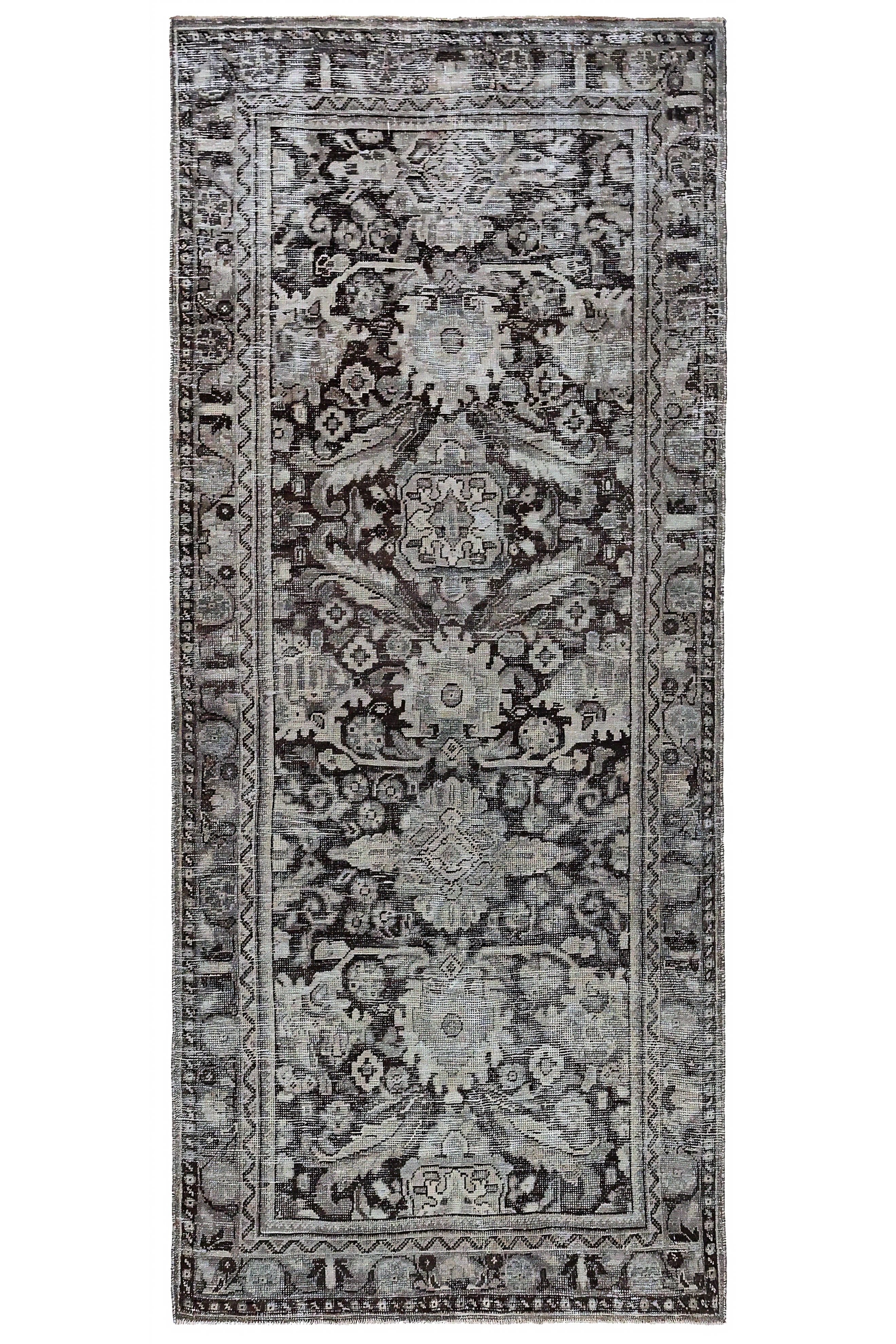 Antique Persian Mahal Traditional Rug 96907