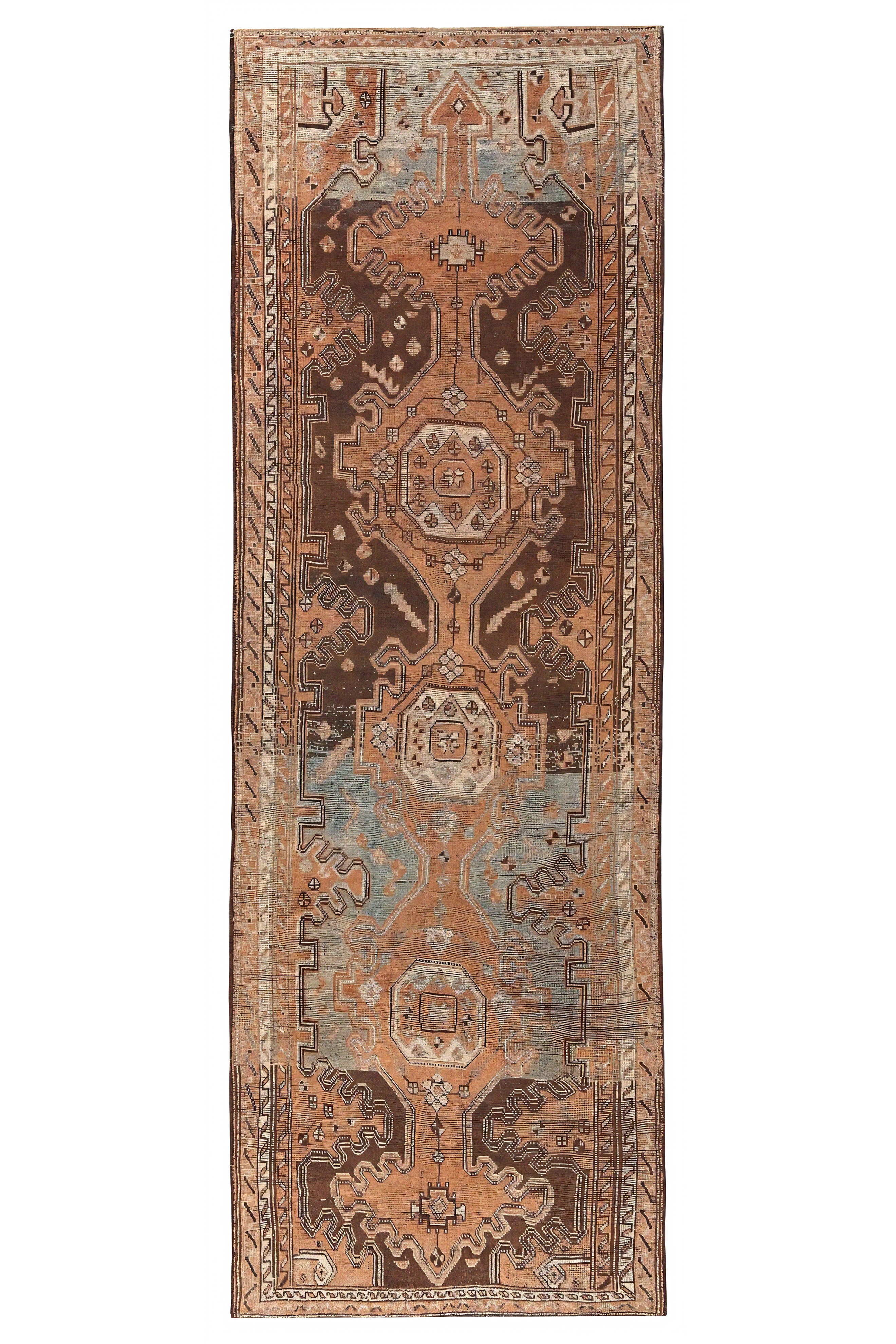 Antique Persian Shiraz Traditional Rug 96937