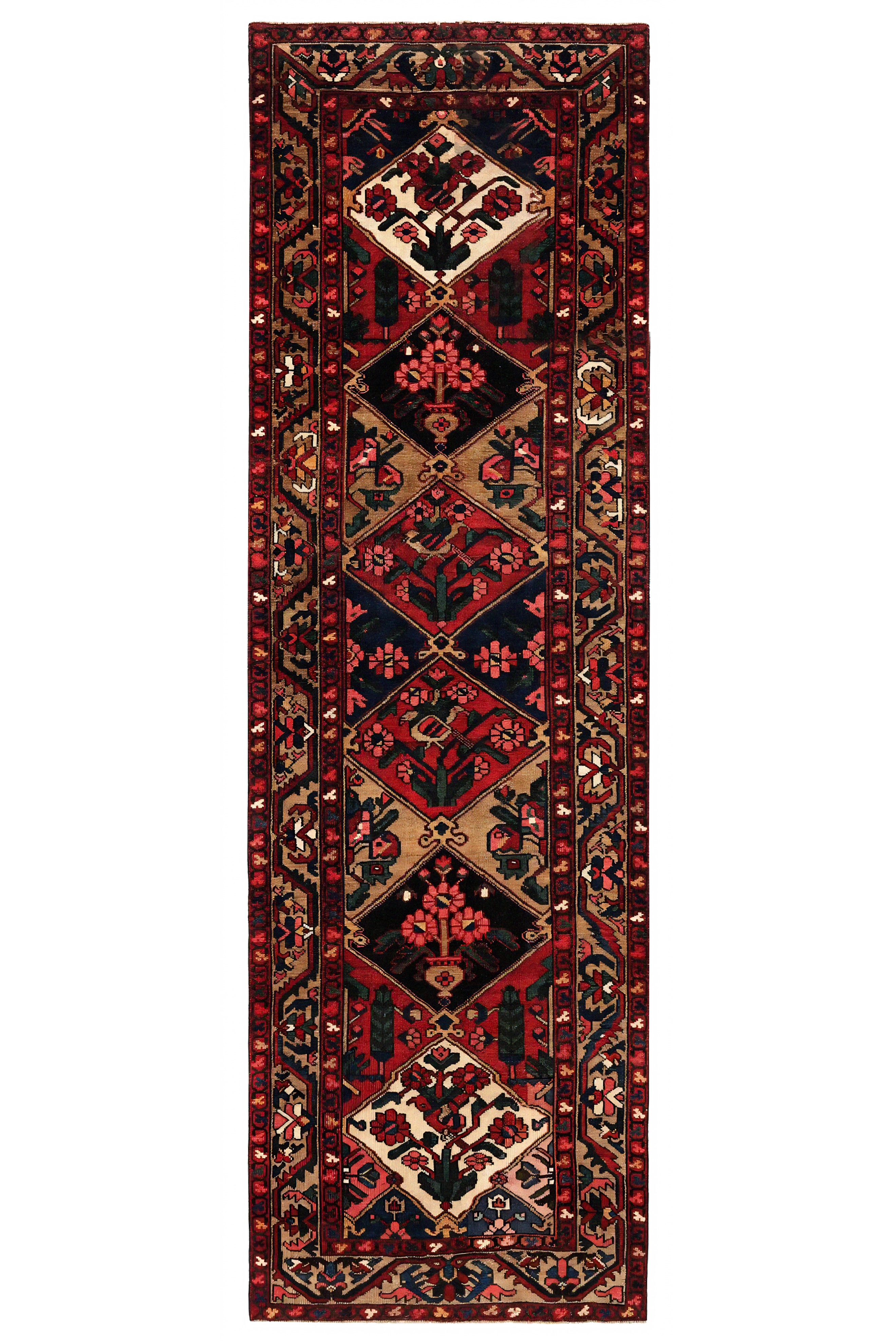 Antique Persian Bakhshayesh Traditional Rug 96953