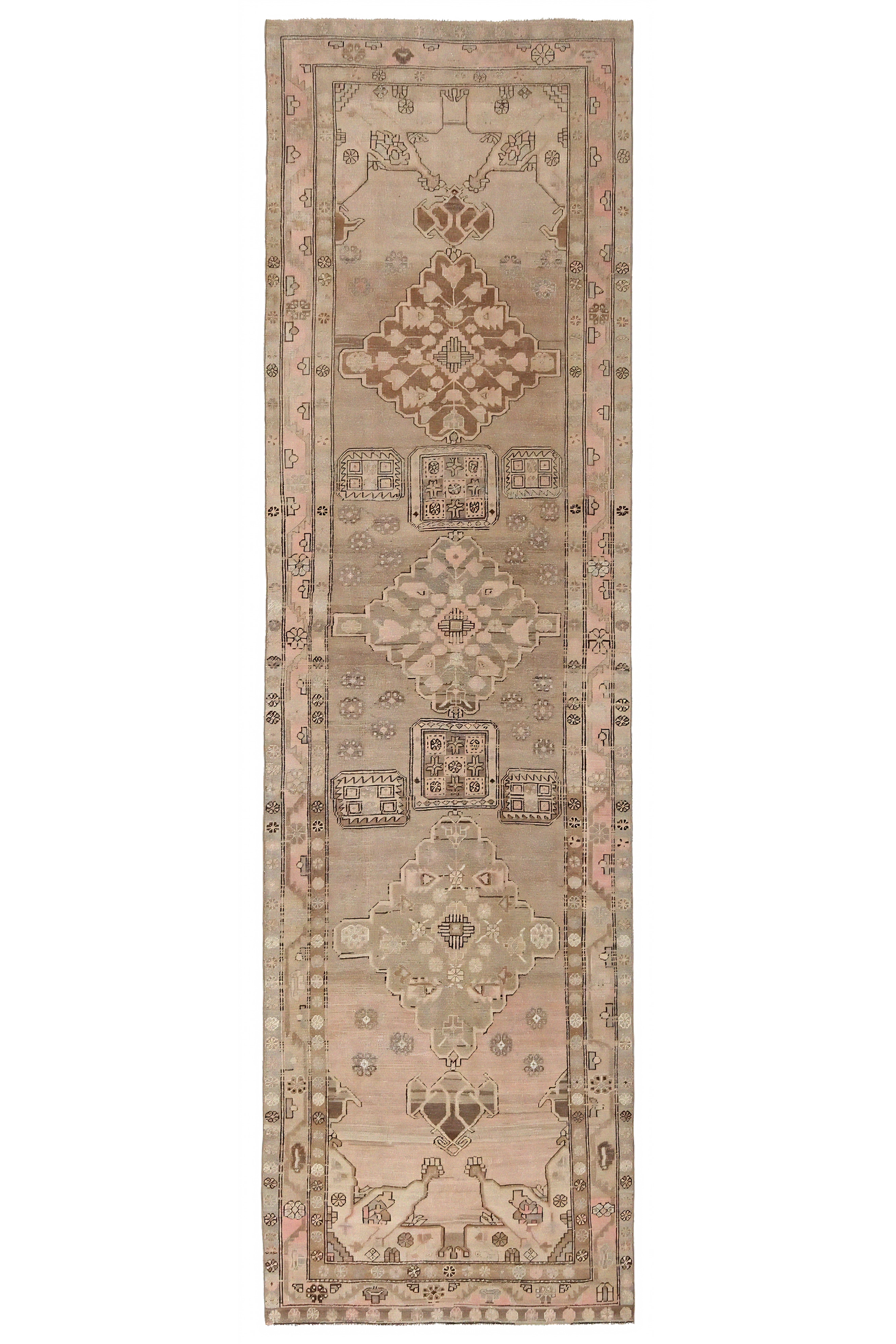 Antique Persian Azarbaijan Traditional Rug 96956