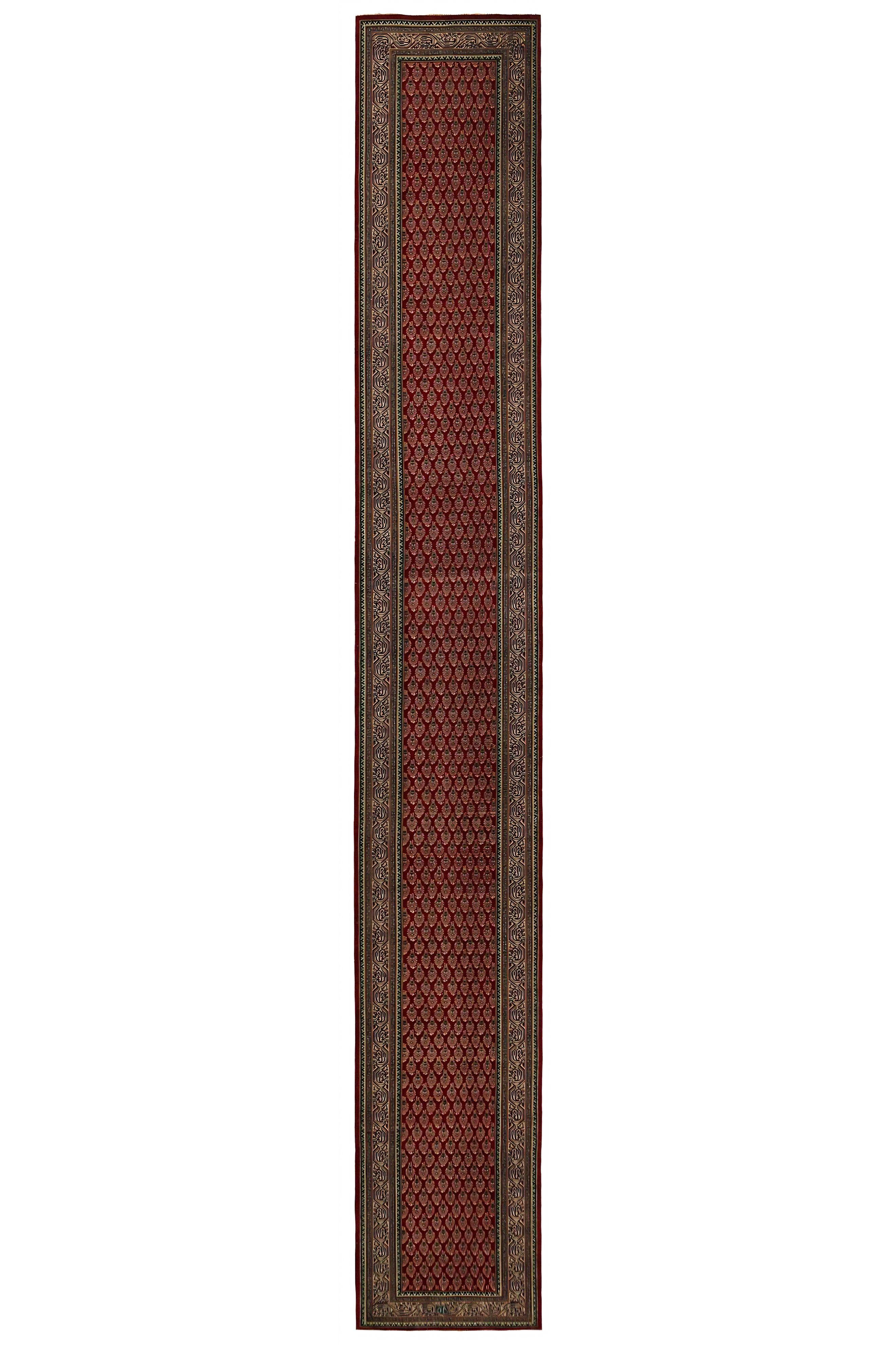 Antique Persian Tabriz Traditional Rug 96957