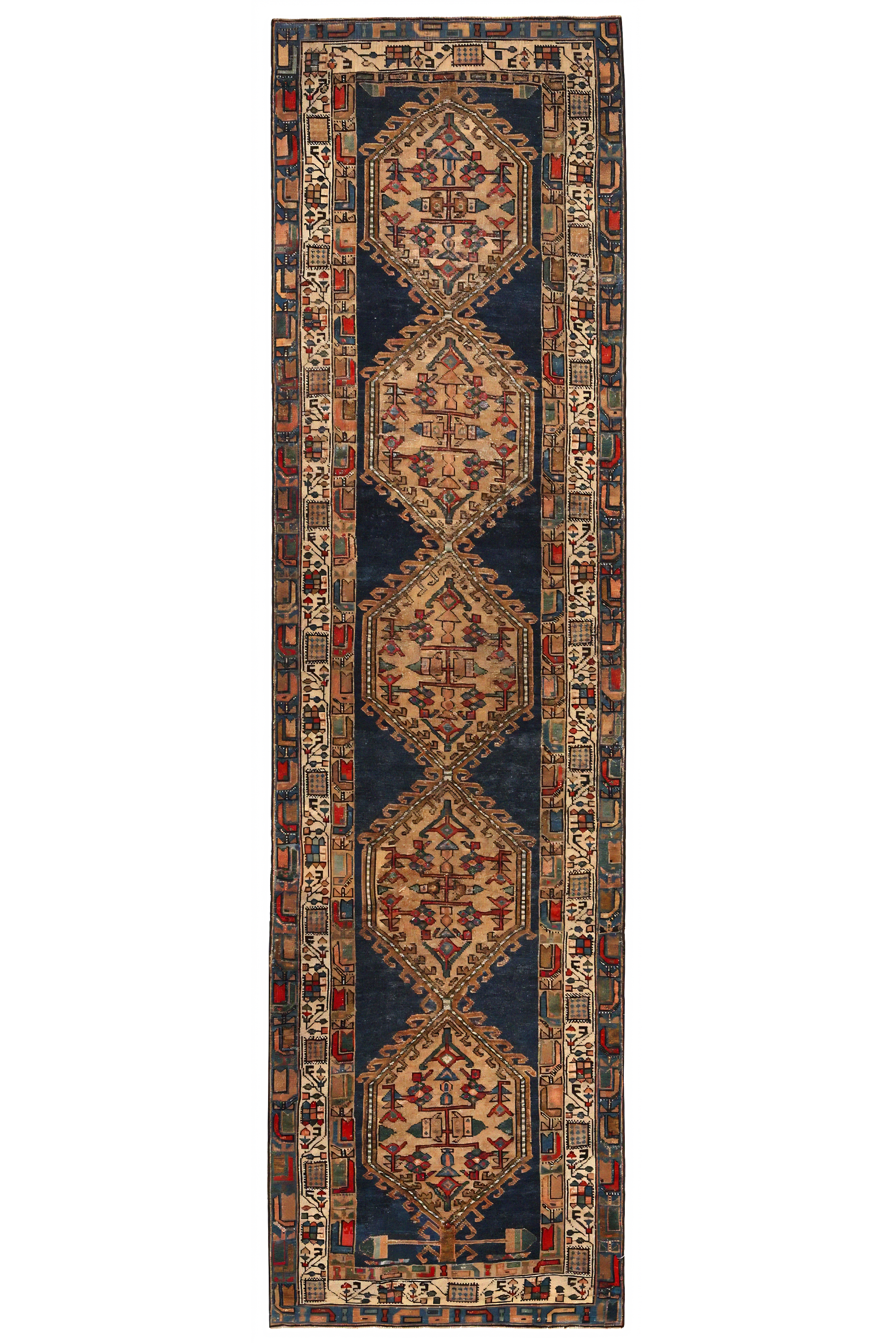 Antique Persian Azarbaijan Traditional Rug 96963
