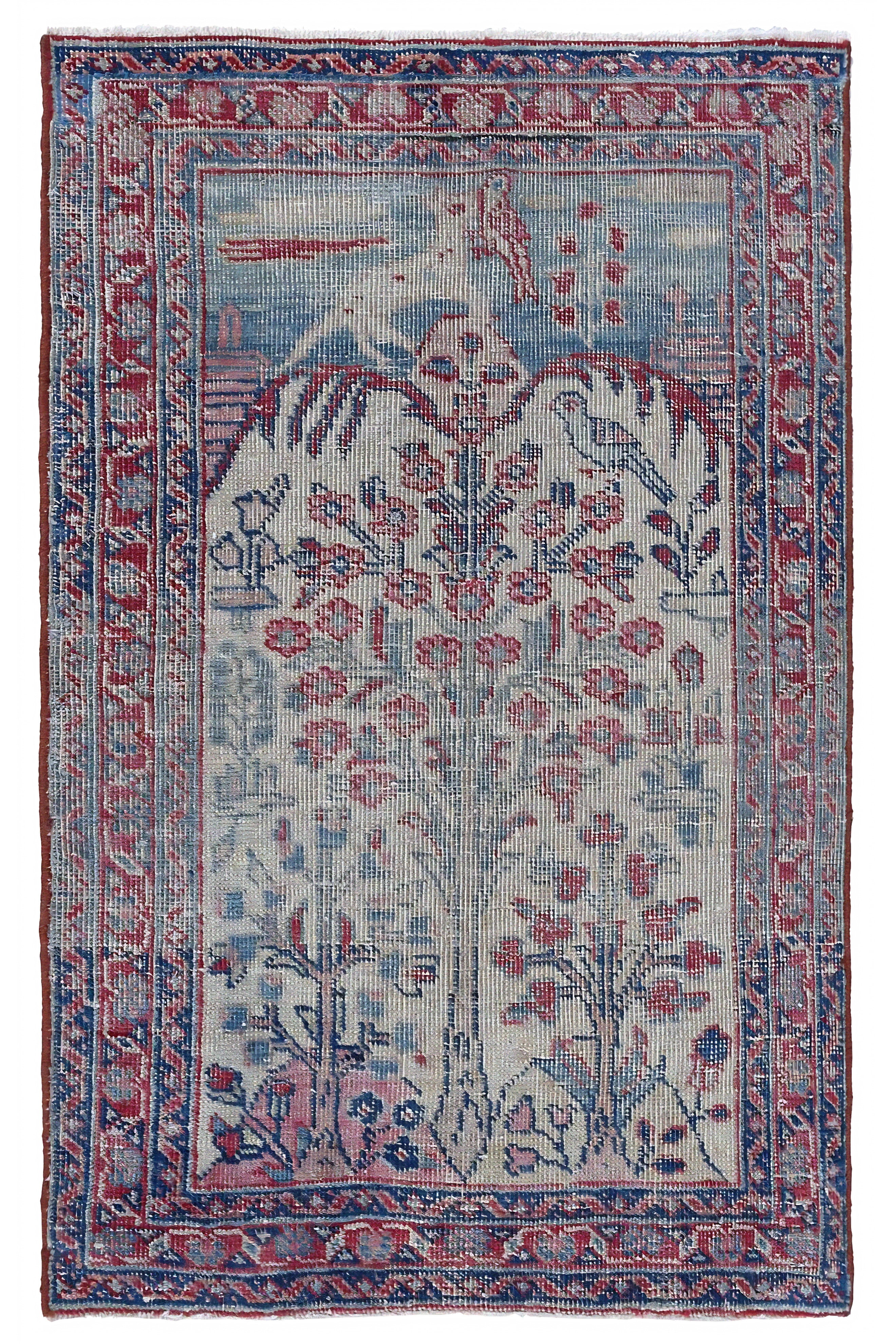 Antique Persian Traditional Rug 97046