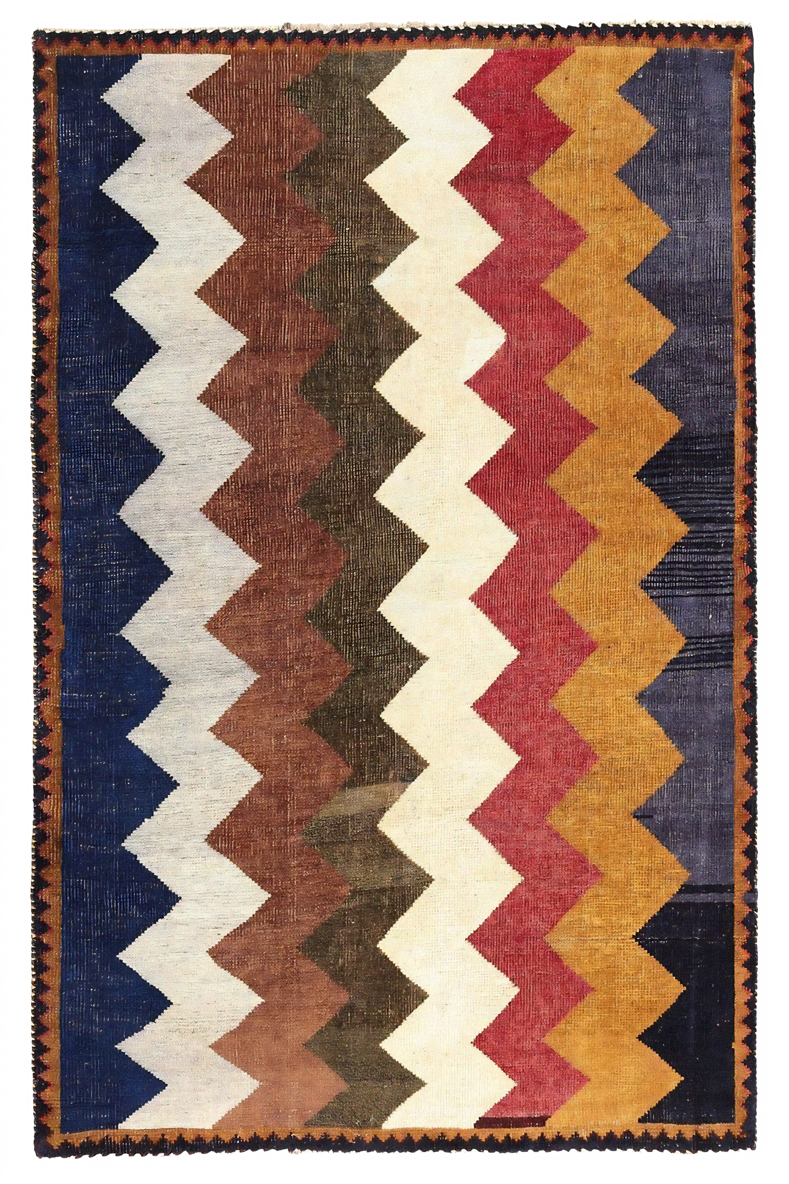 Antique Persian Gabbeh Tribal Rug 97068