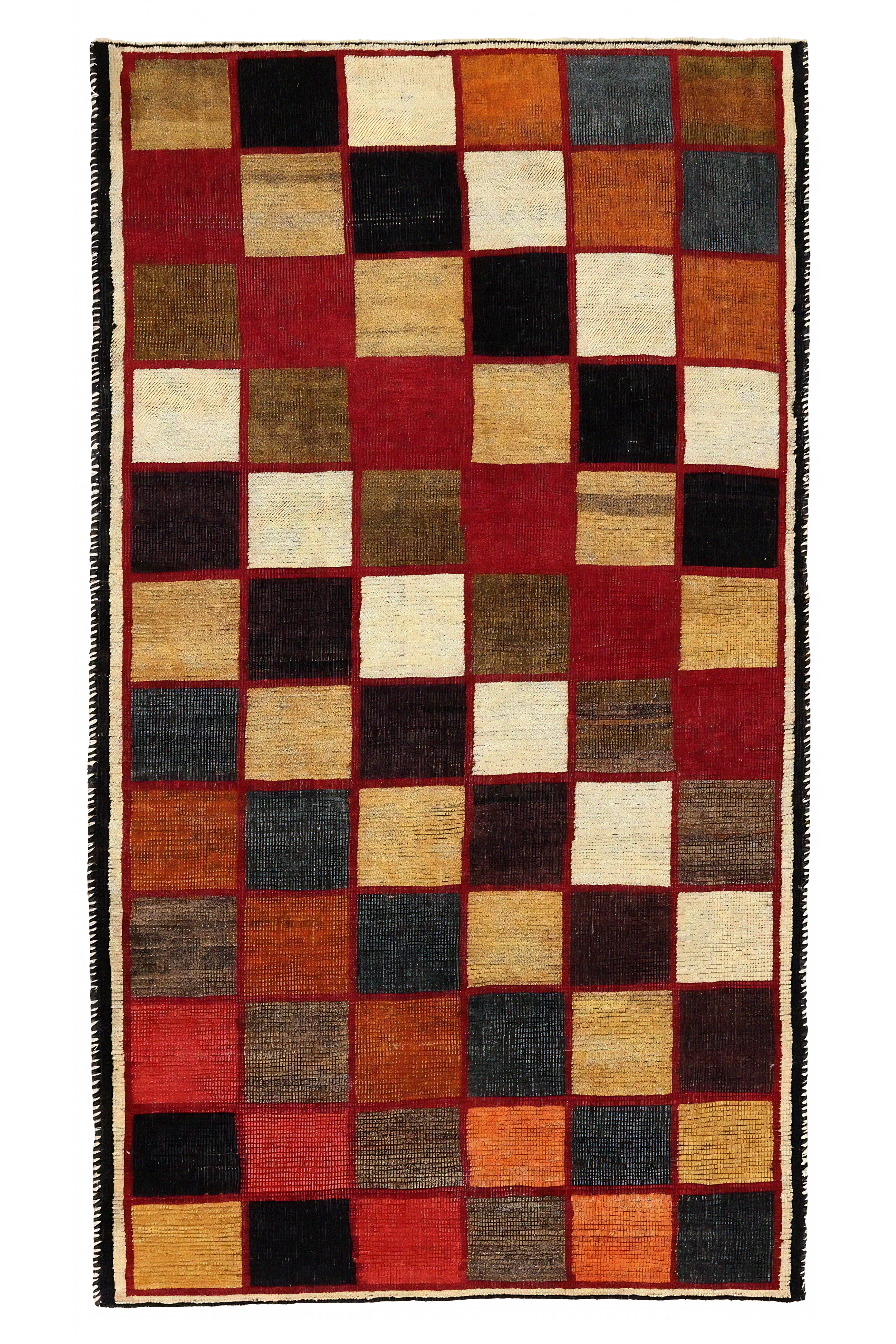 Antique Persian Gabbeh Transitional Rug 97071