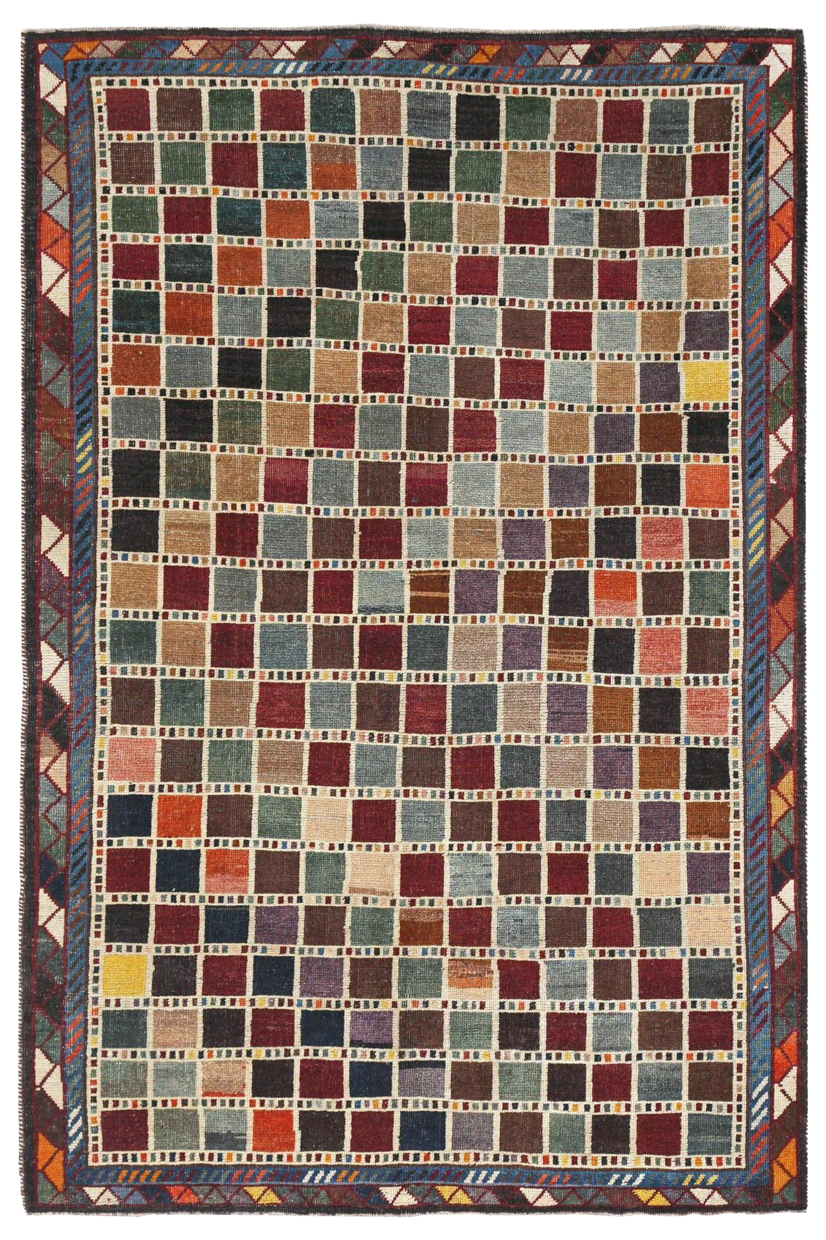 Antique Persian Gabbeh Tribal Rug 97098