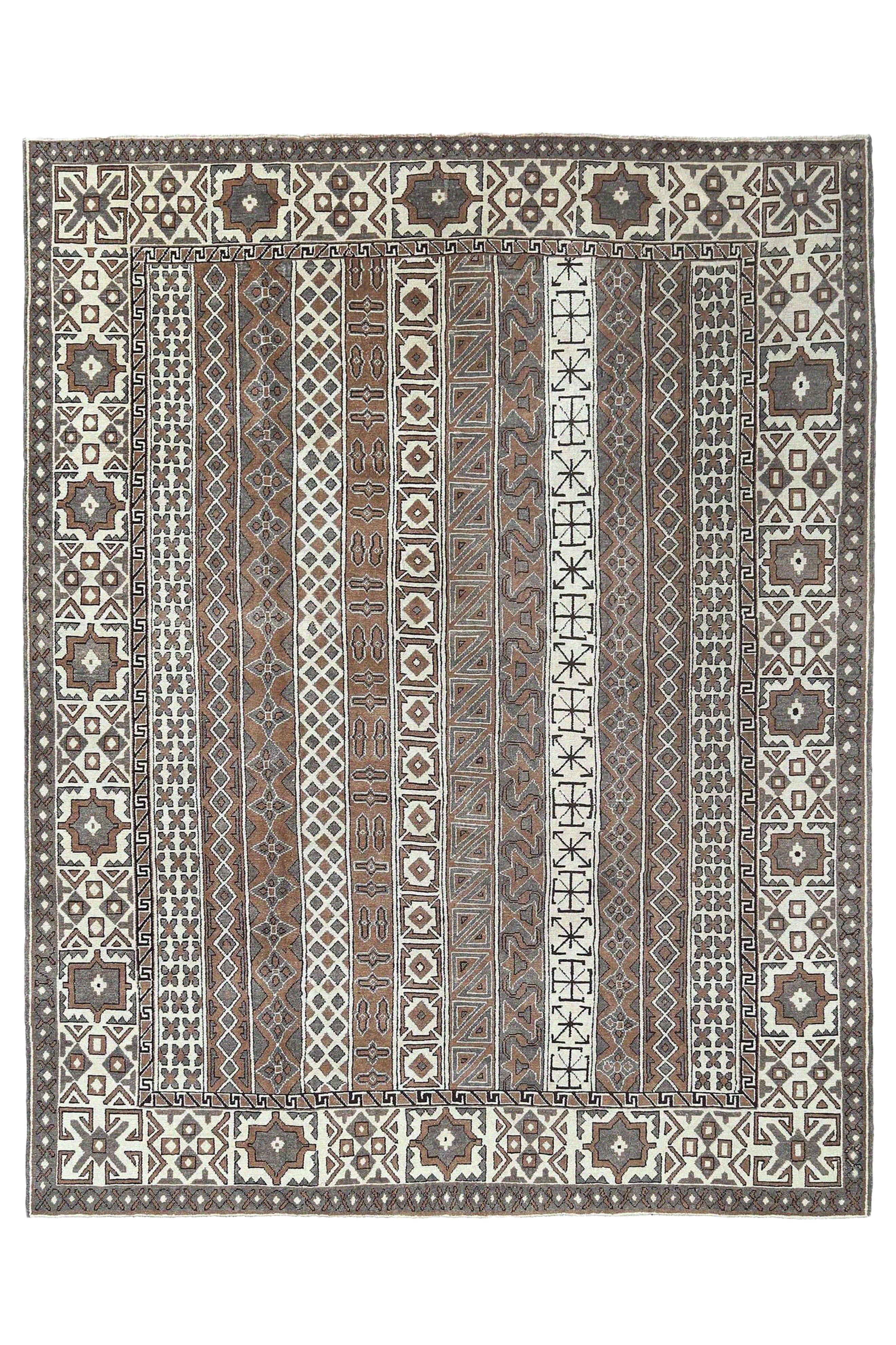Antique Persian Bakhtiar Traditional Rug 97146