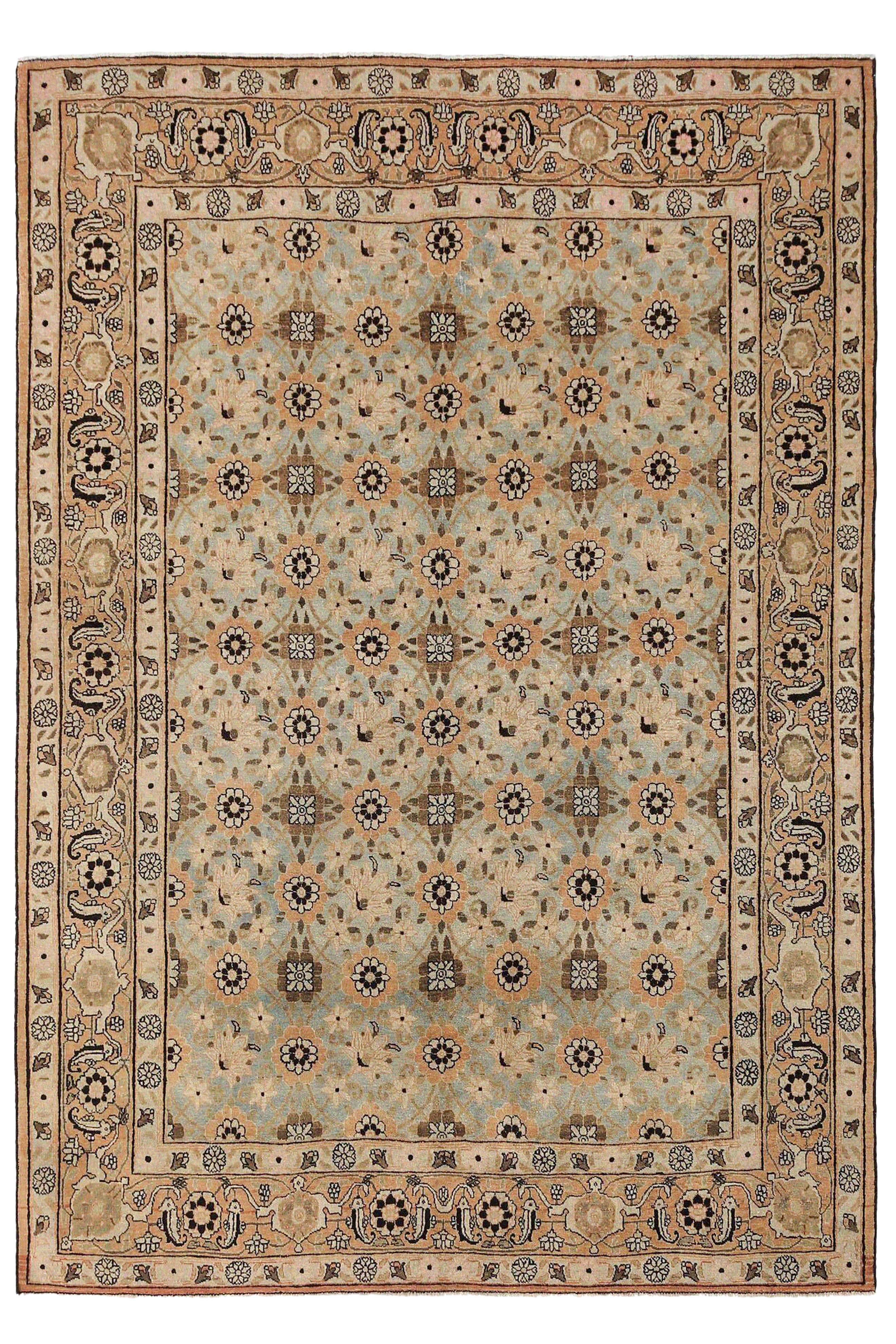 Persian Varamin Traditional Rug 97149