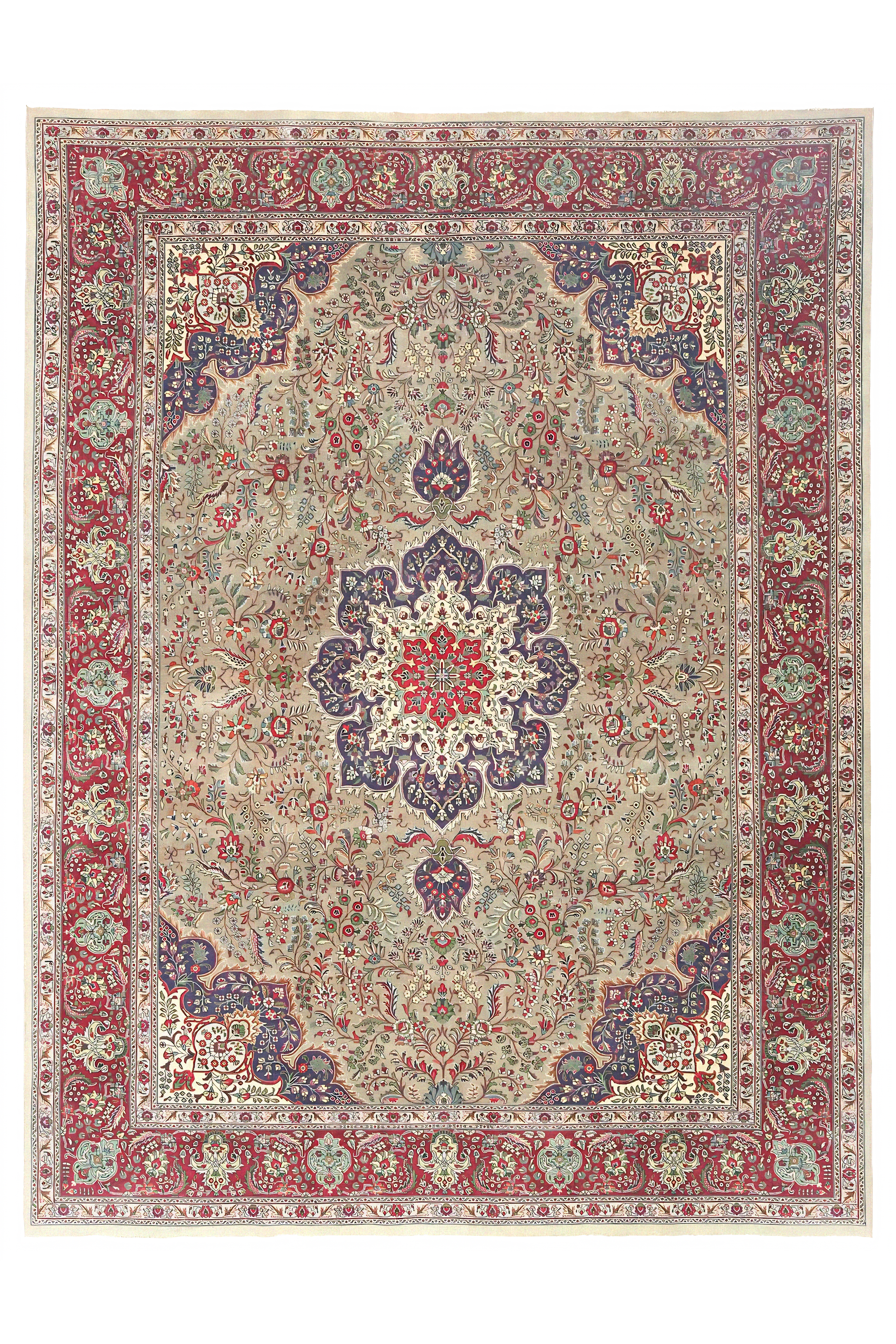 Persian Tabriz Traditional Rug 97181