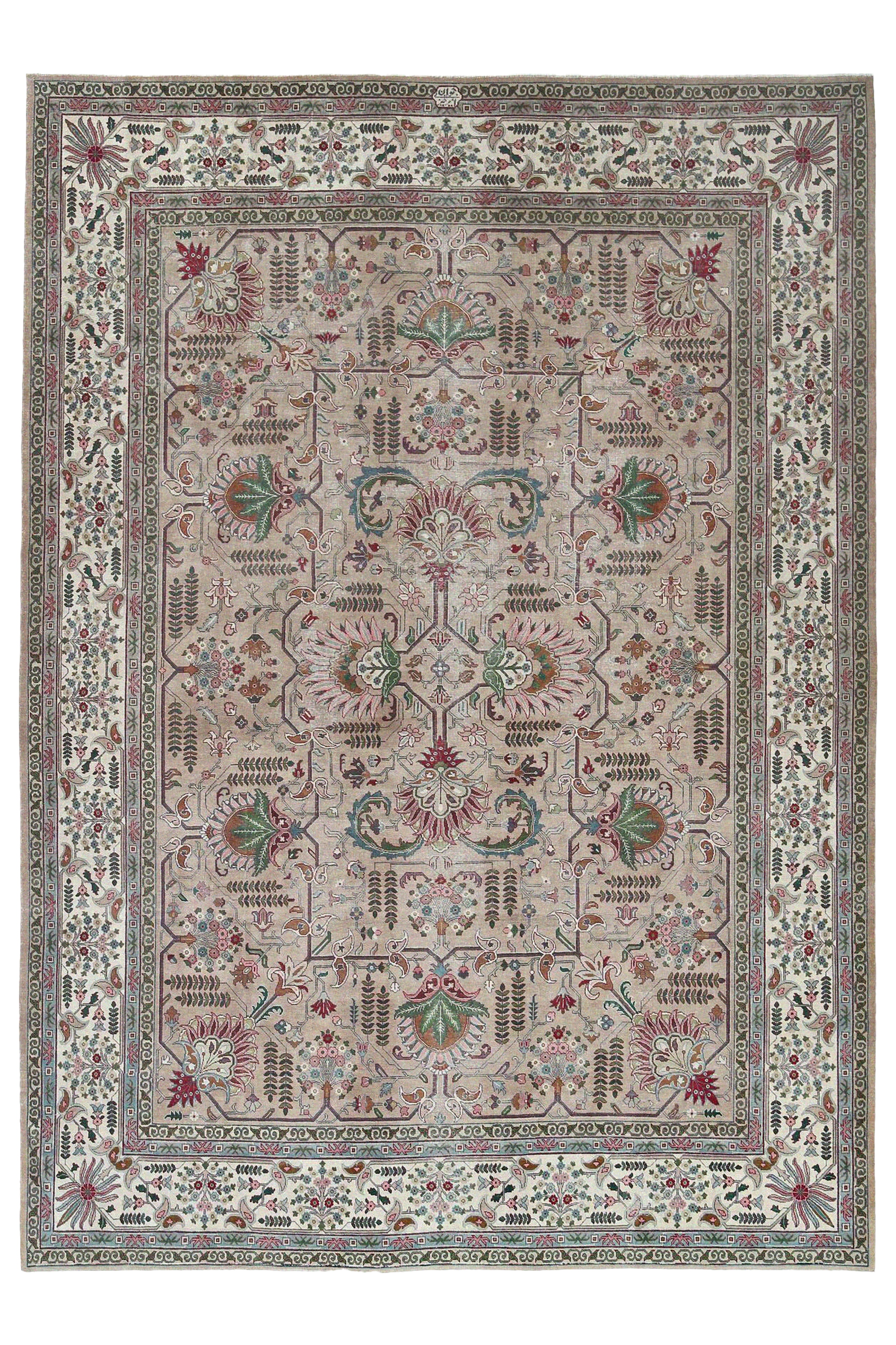 Persian Tabriz Traditional Rug 97201