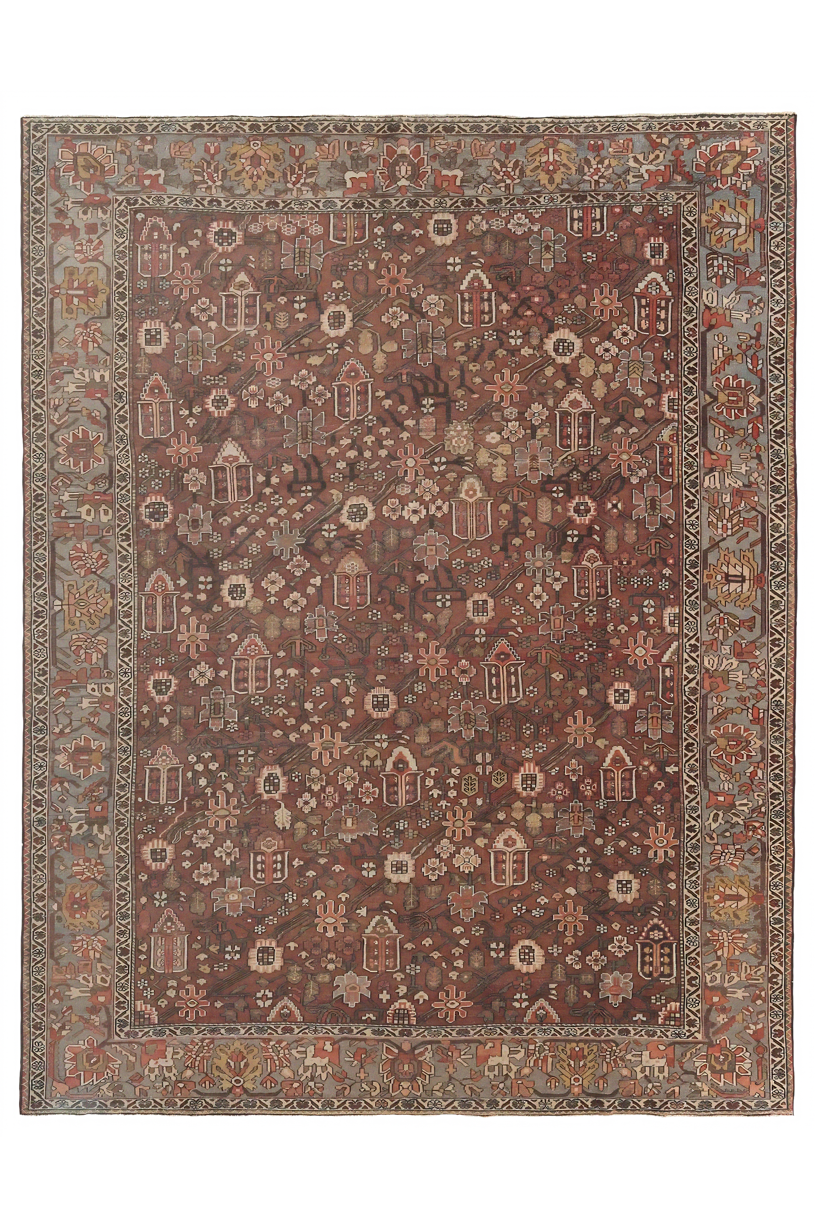 Persian Bakhtiar Traditional Rug 97202