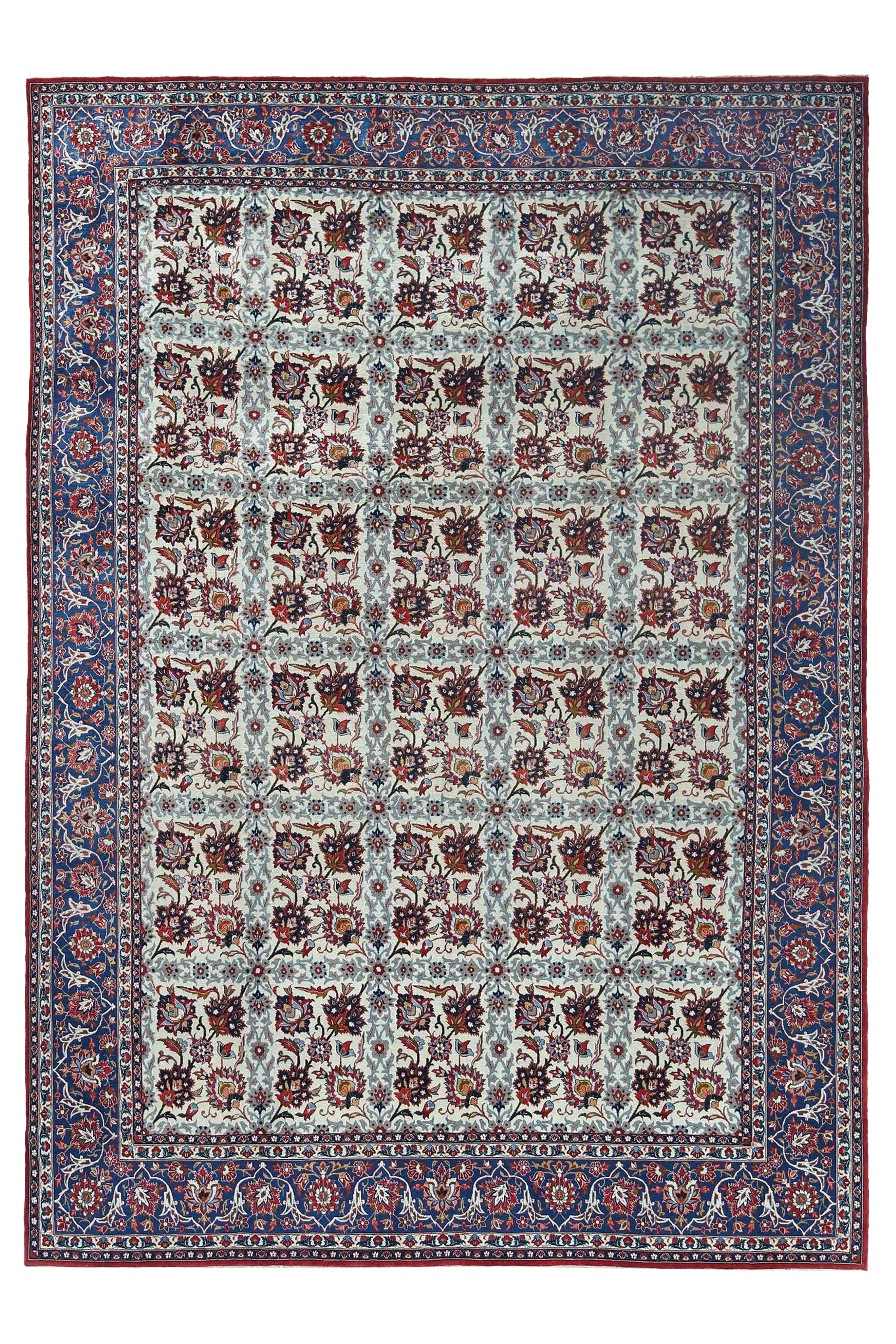 Persian Isfahan Traditional Rug 97211