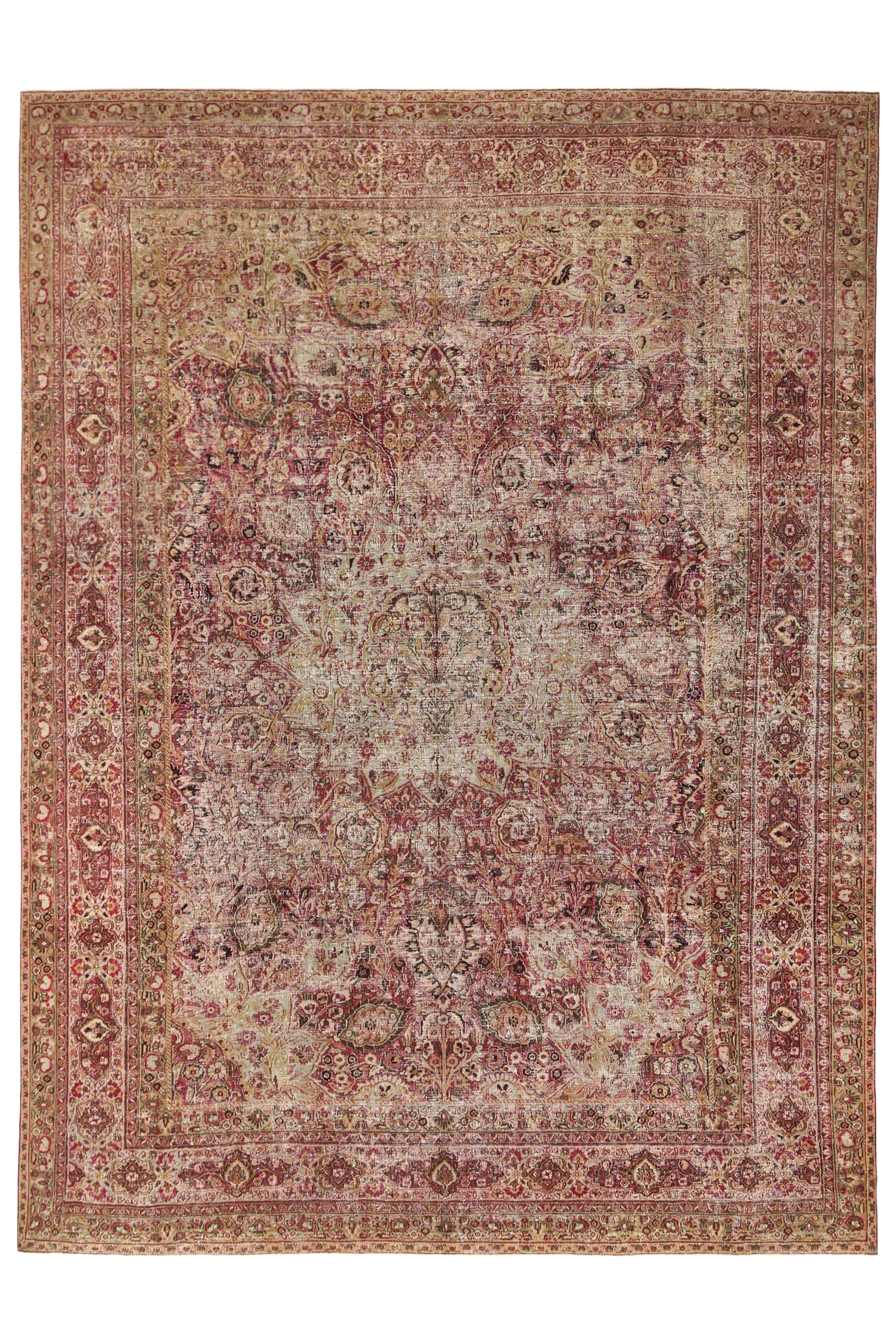 Persian Mashad Traditional Rug 97215