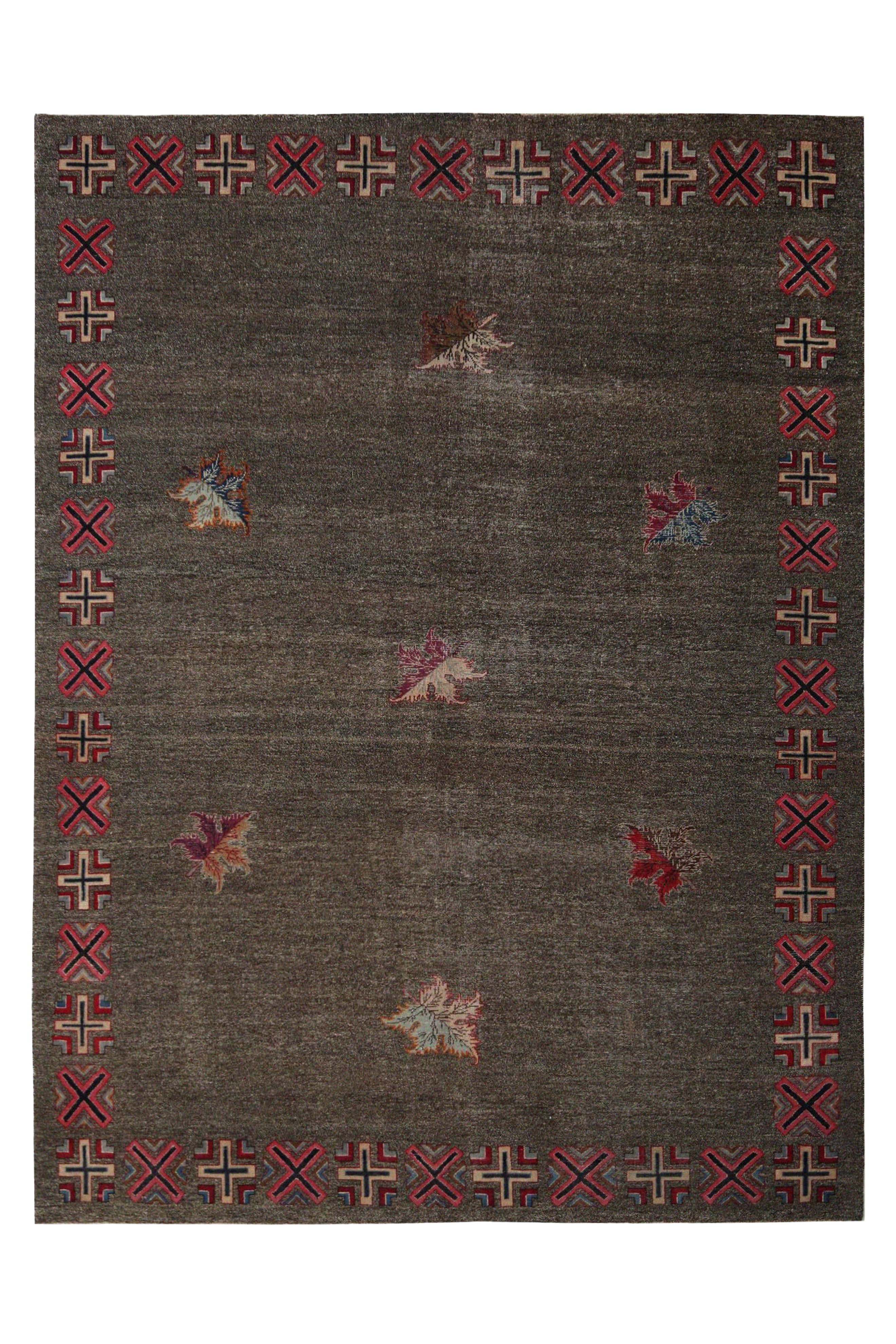 Persian Mashad Transitional Rug 97219