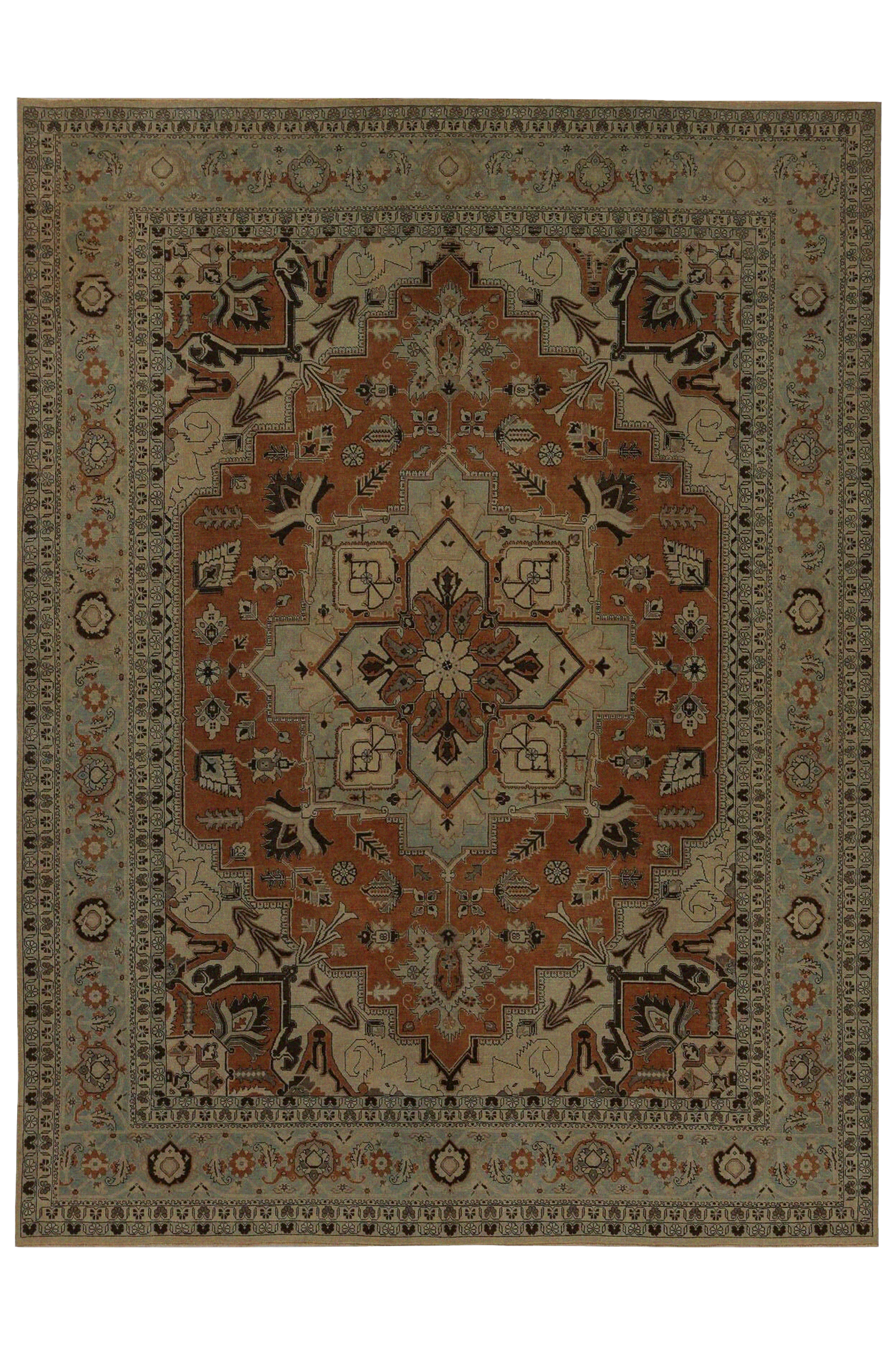 Persian Tabriz Traditional Rug 97222