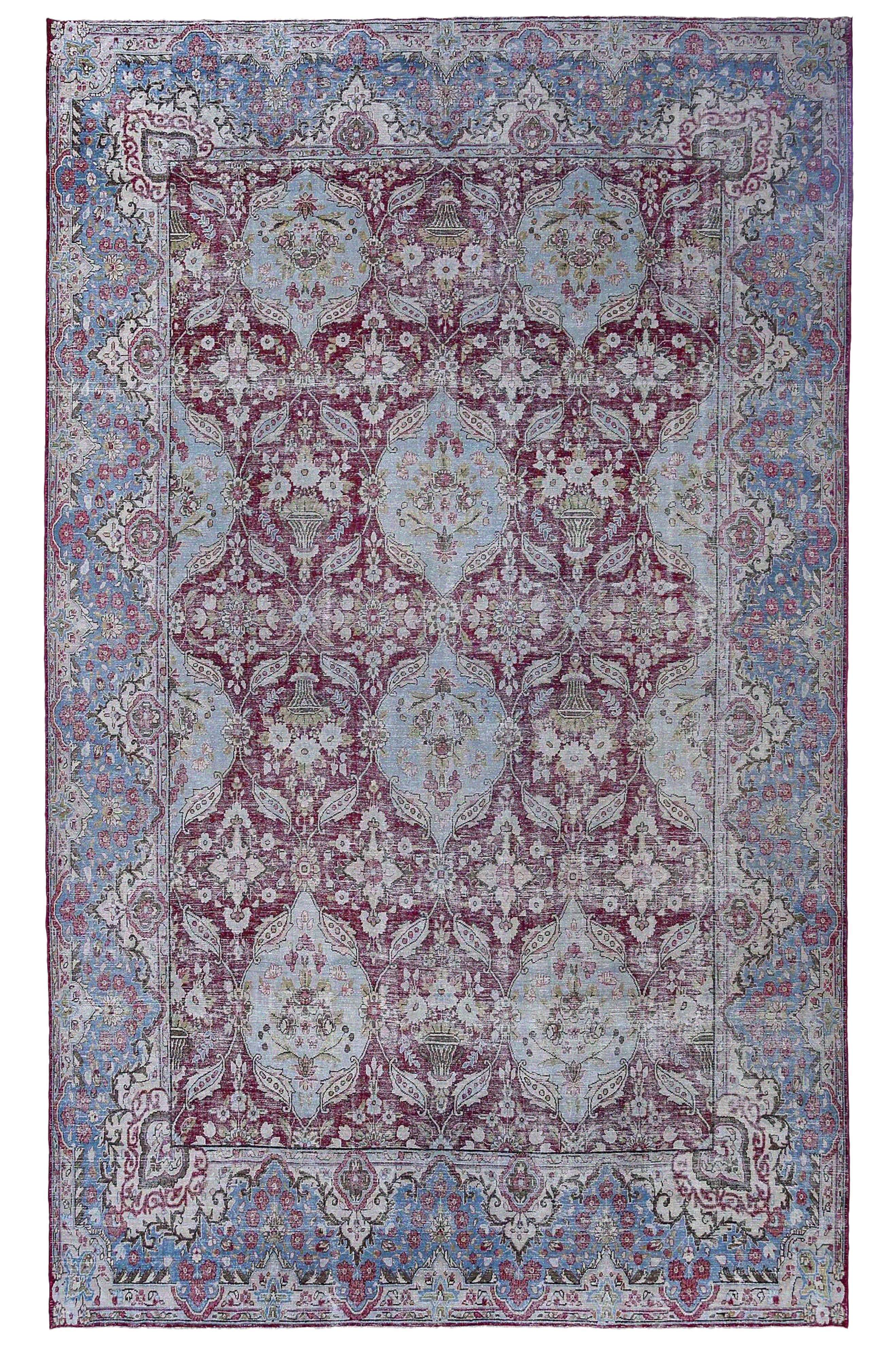 Persian Yazd Traditional Rug 97225