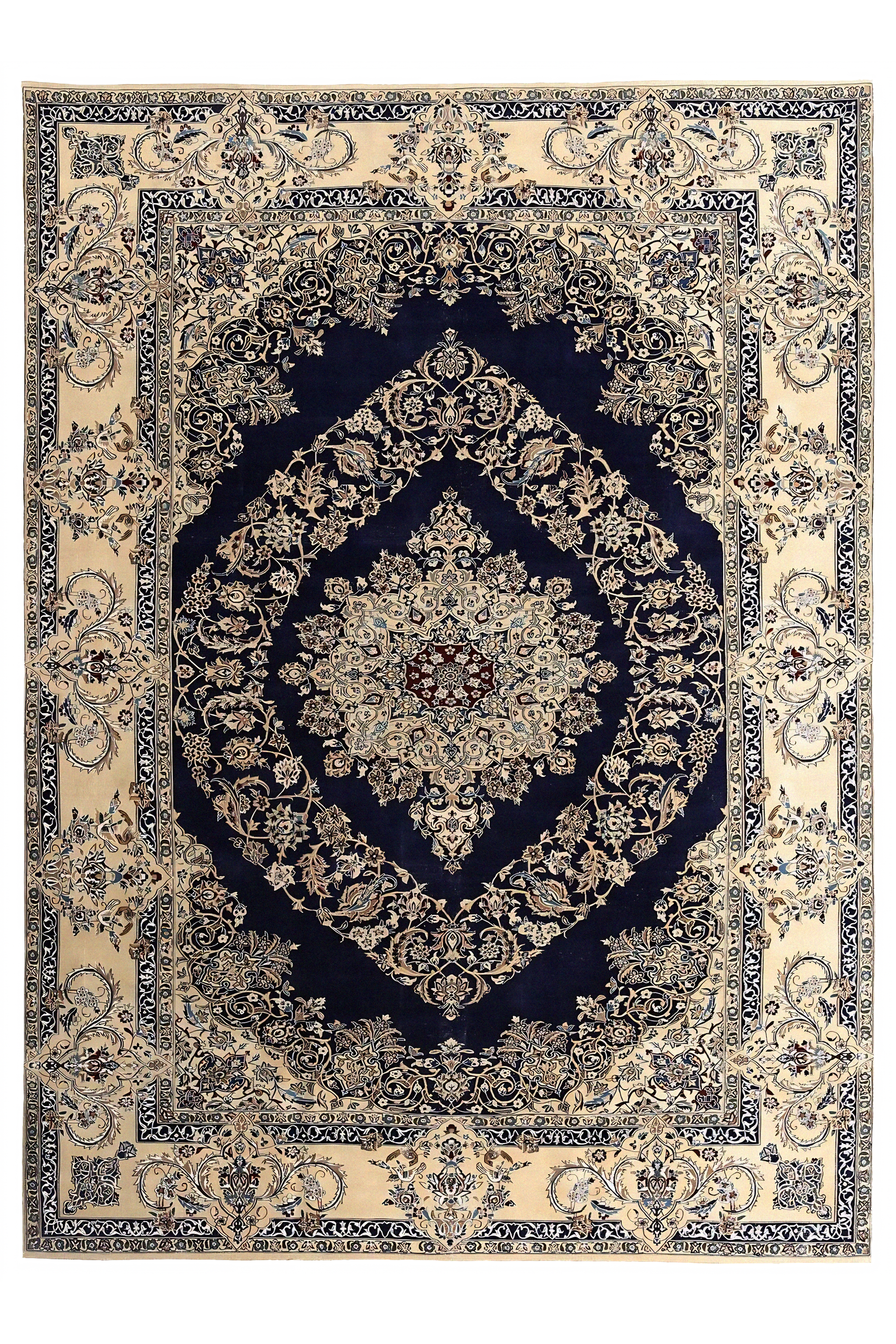Persian Nain Traditional Rug 97227