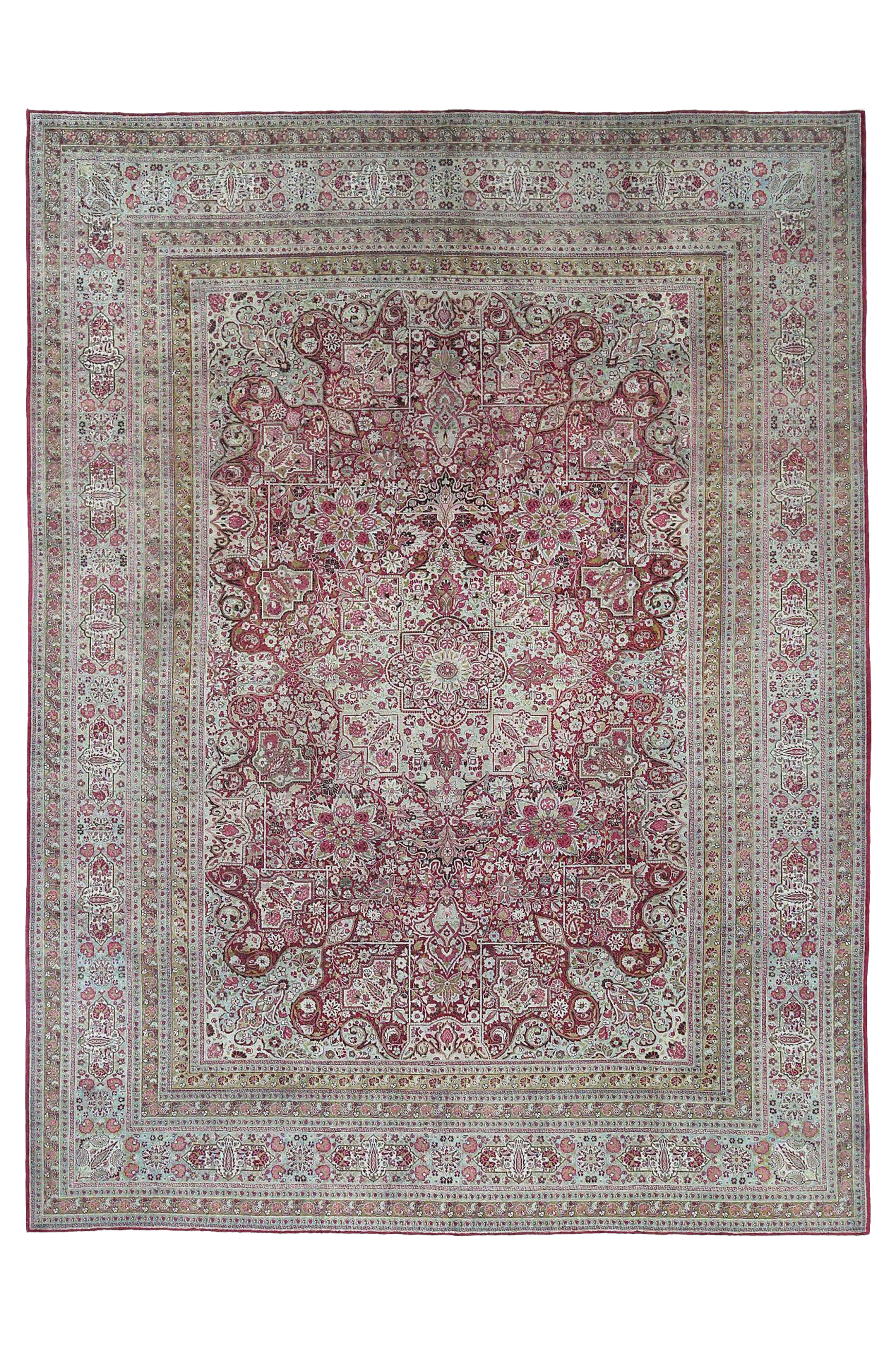 Persian Mashad Traditional Rug 97232