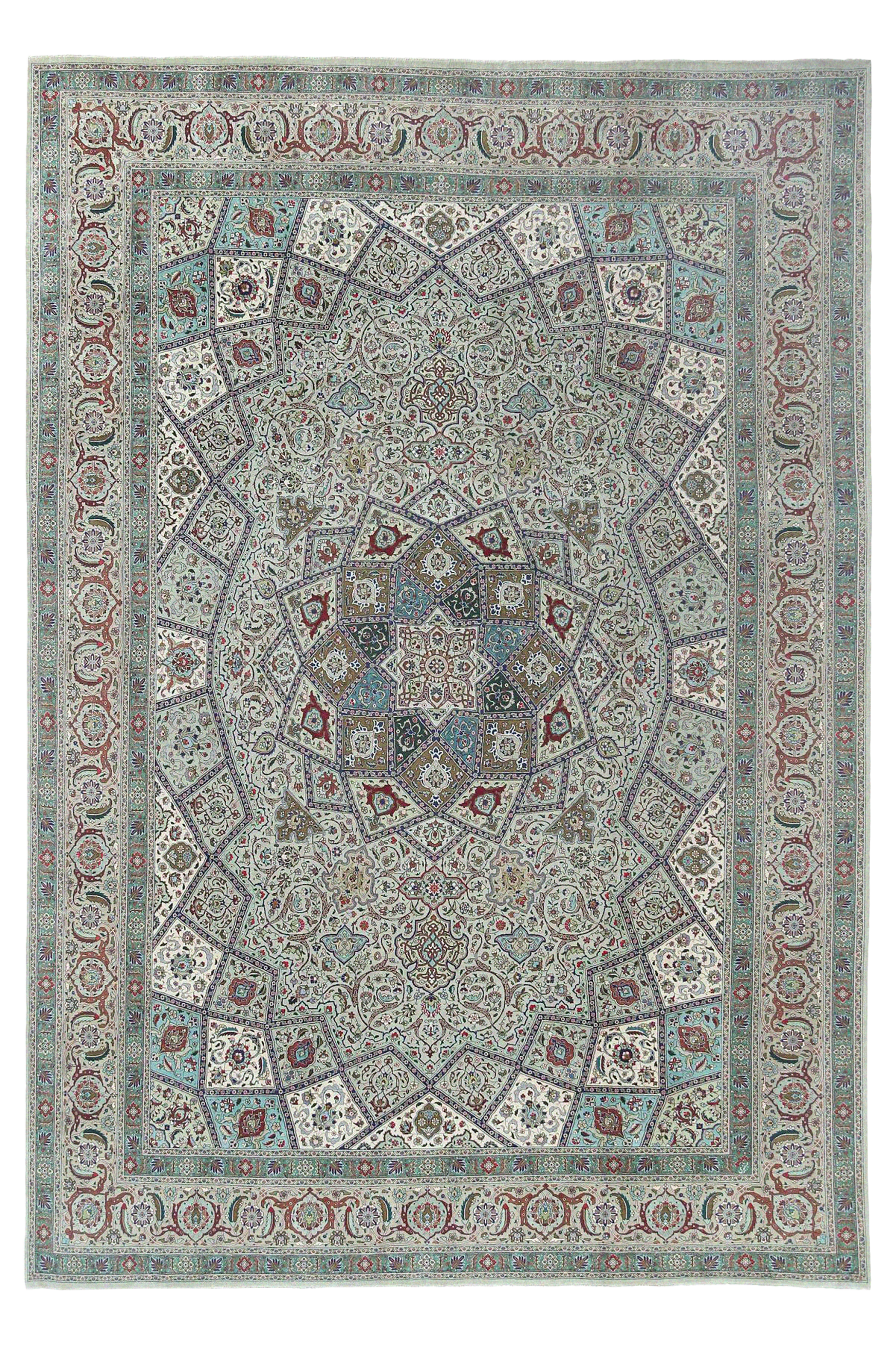 Persian Tabriz Traditional Rug 97235
