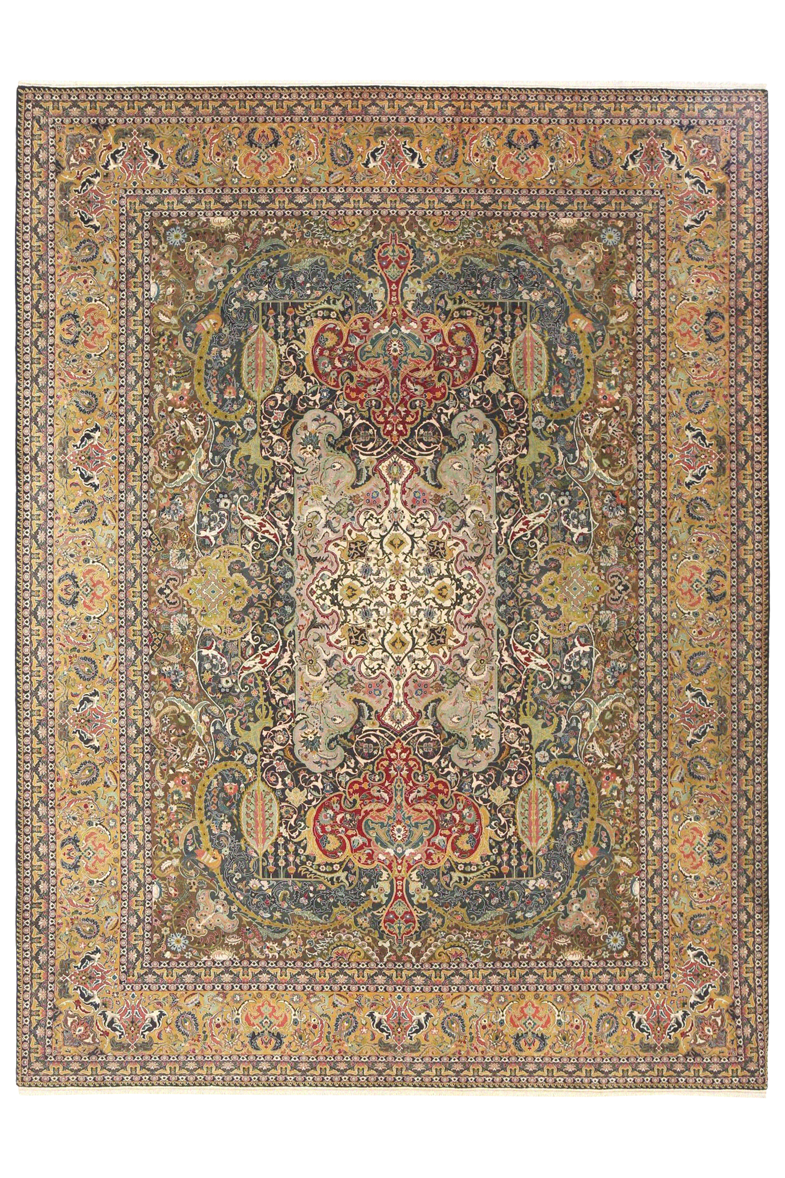 Persian Tabriz Traditional Rug 97242