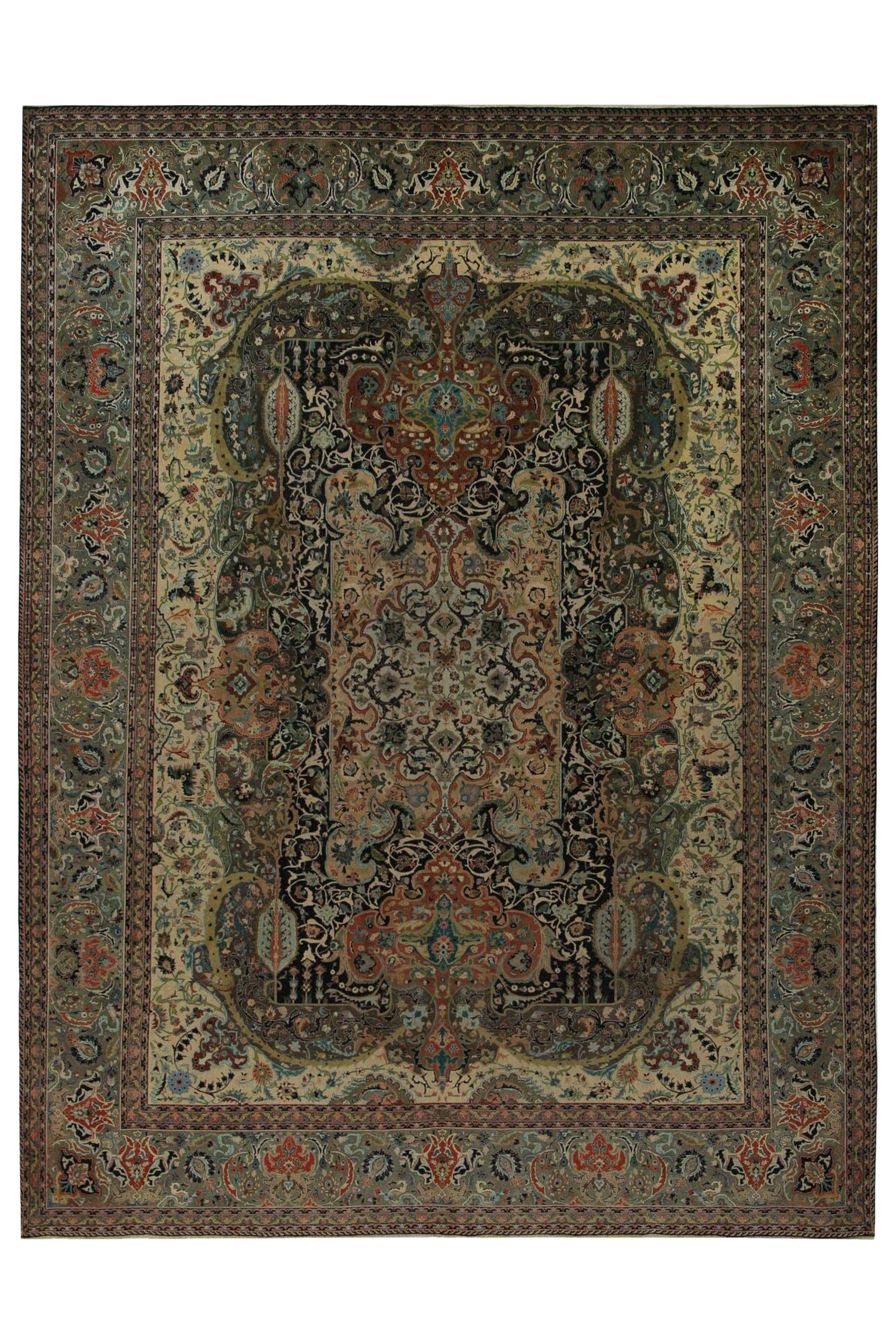 Antique Persian Traditional Rug 97244