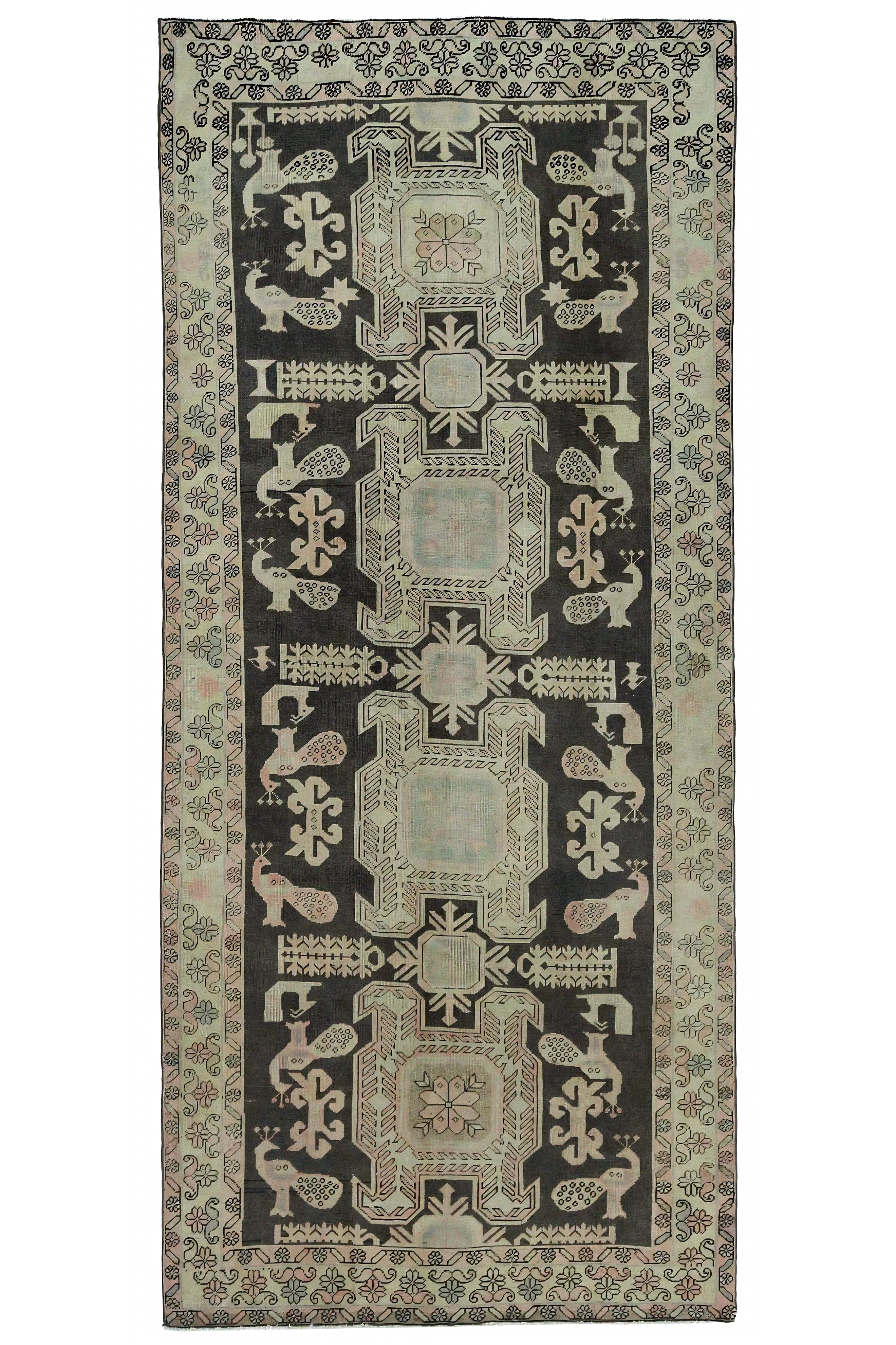 Antique Persian Azarbaijan Traditional Rug 97394