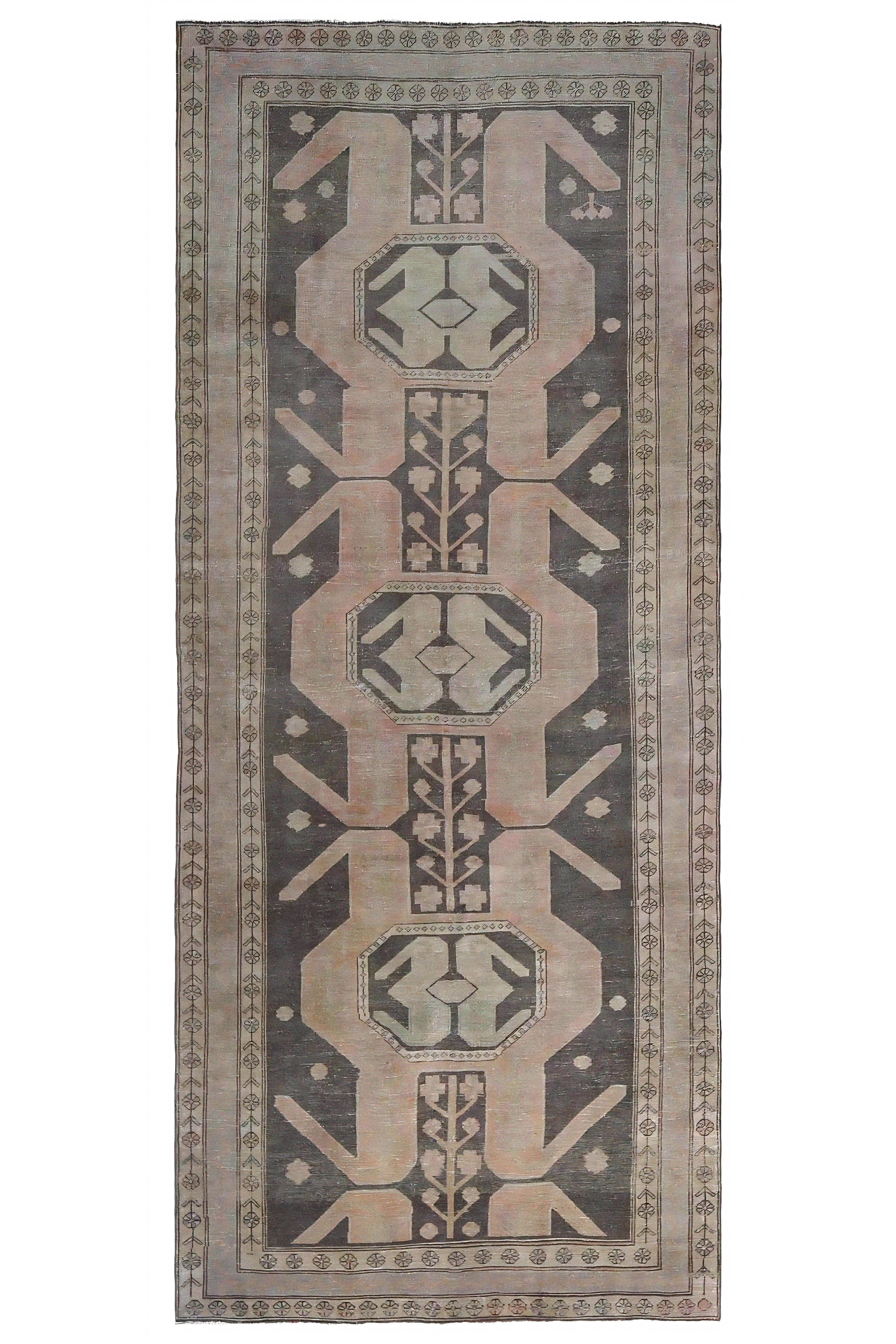 Antique Persian Azarbaijan Traditional Rug 97397