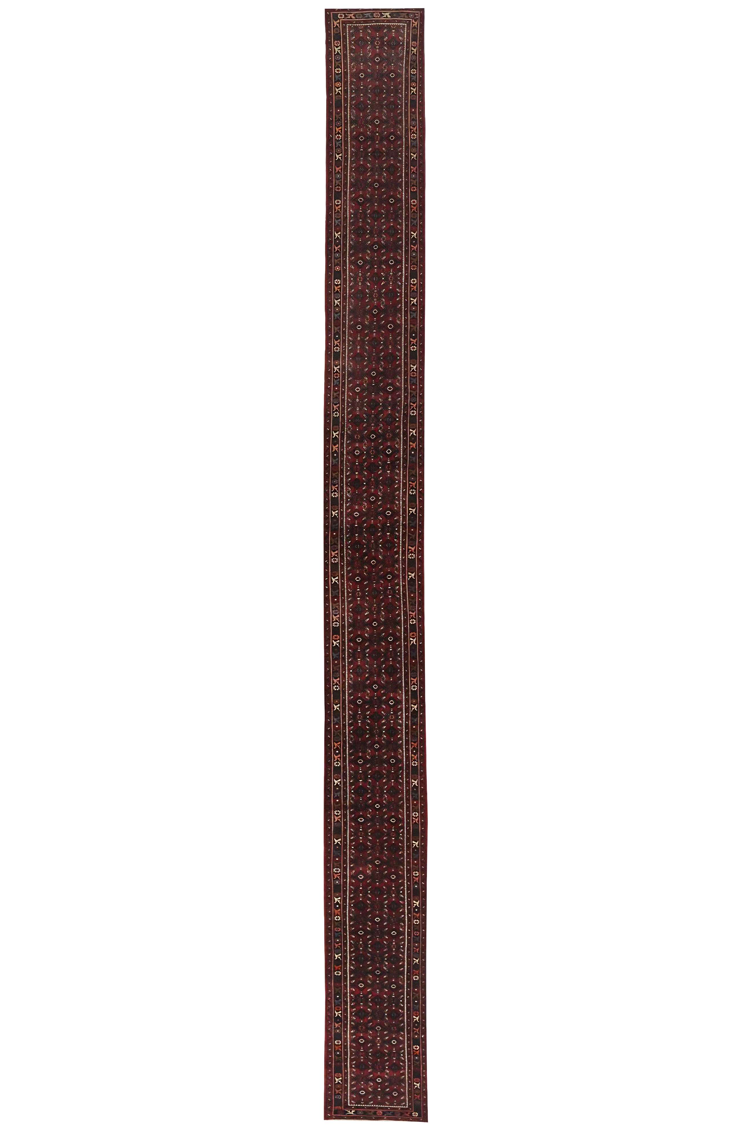 Antique Persian Hamadan Traditional Rug 97411