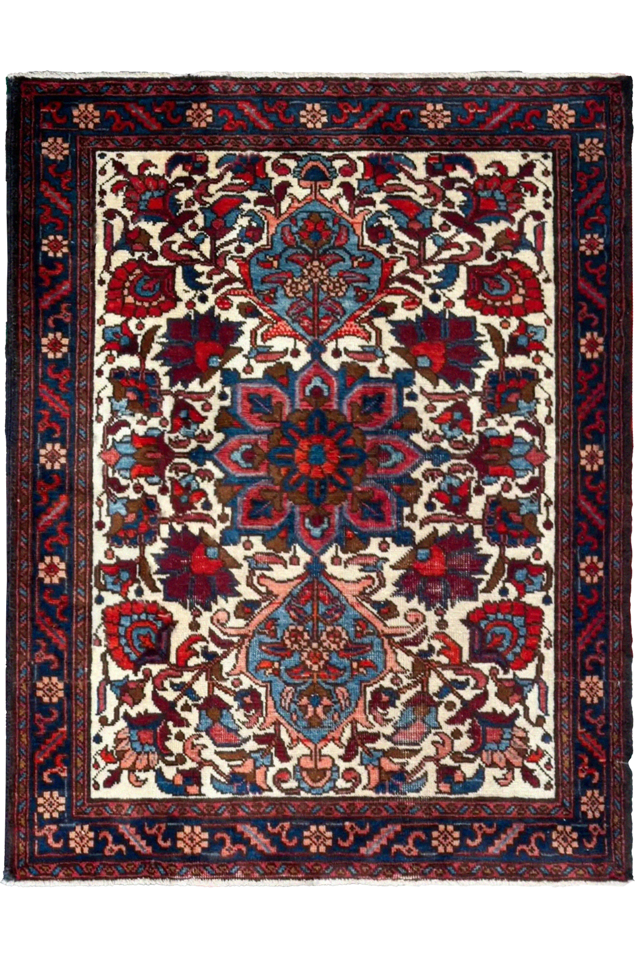 Antique Persian Azarbaijan Traditional Rug 97419