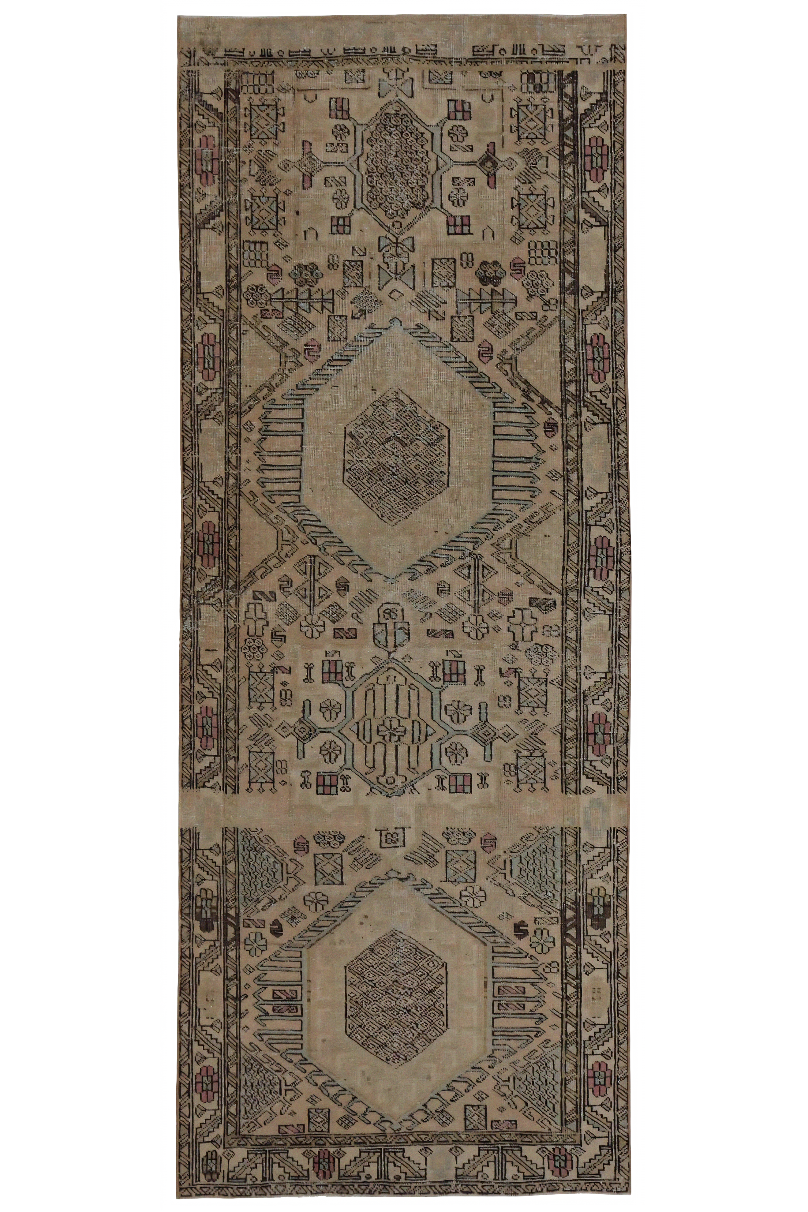 Antique Persian Azarbaijan Traditional Rug 97432