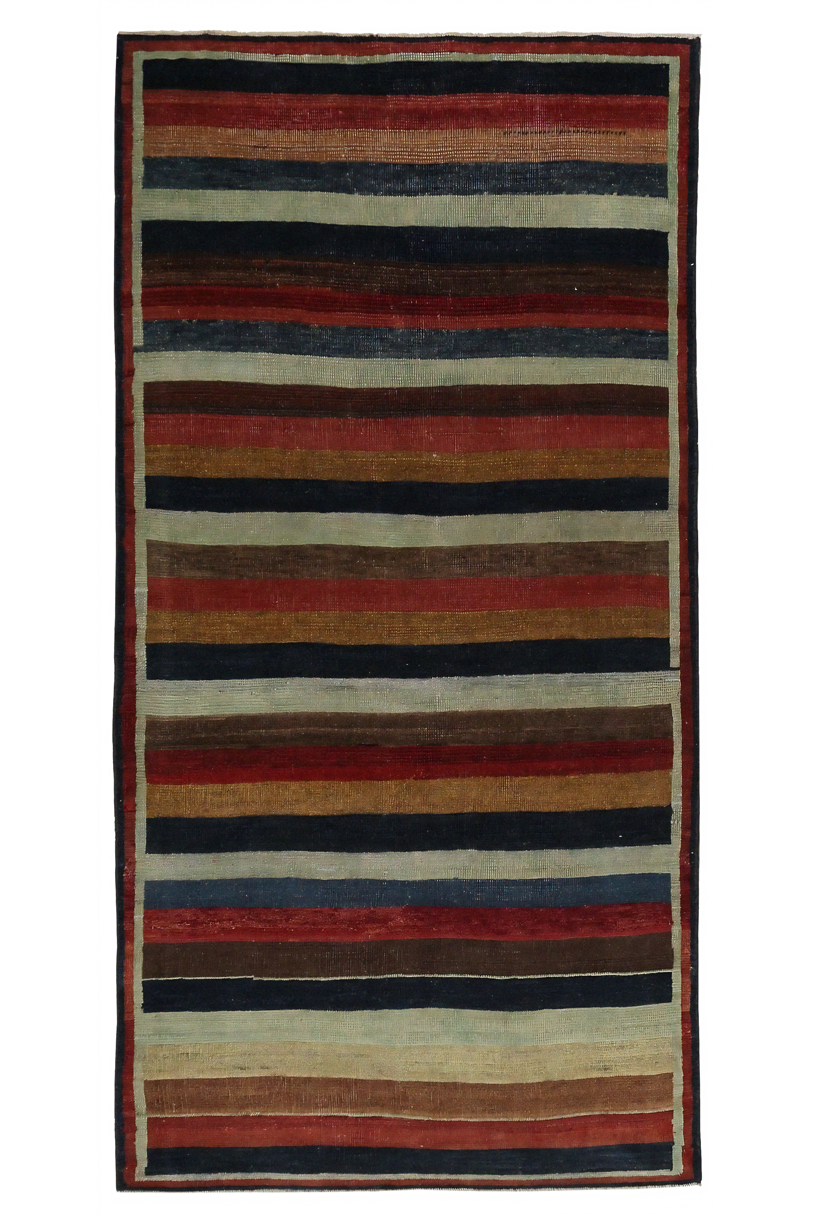 Antique Persian Gabbeh Transitional Rug 97435