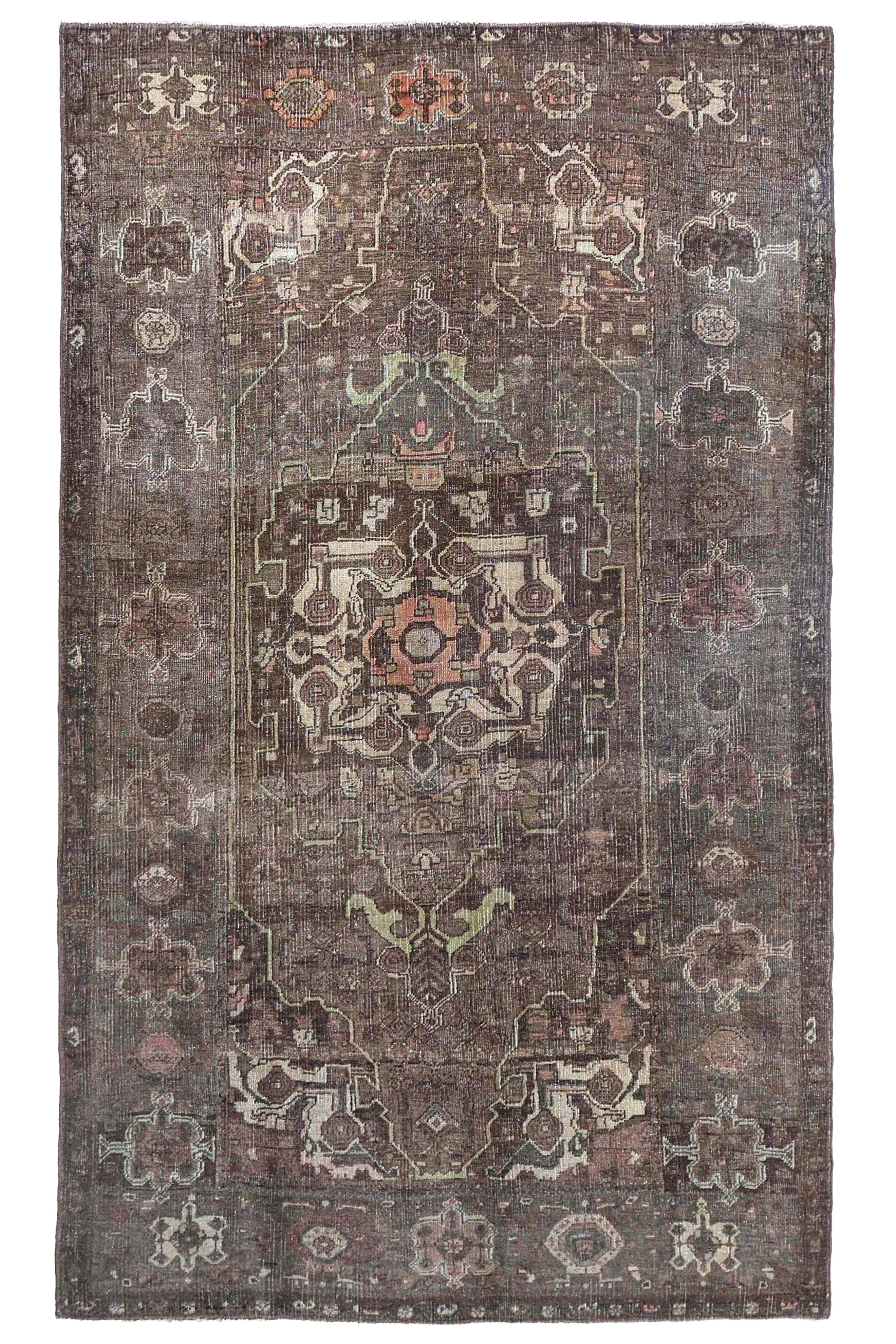Antique Persian Bijar Traditional Rug 97440