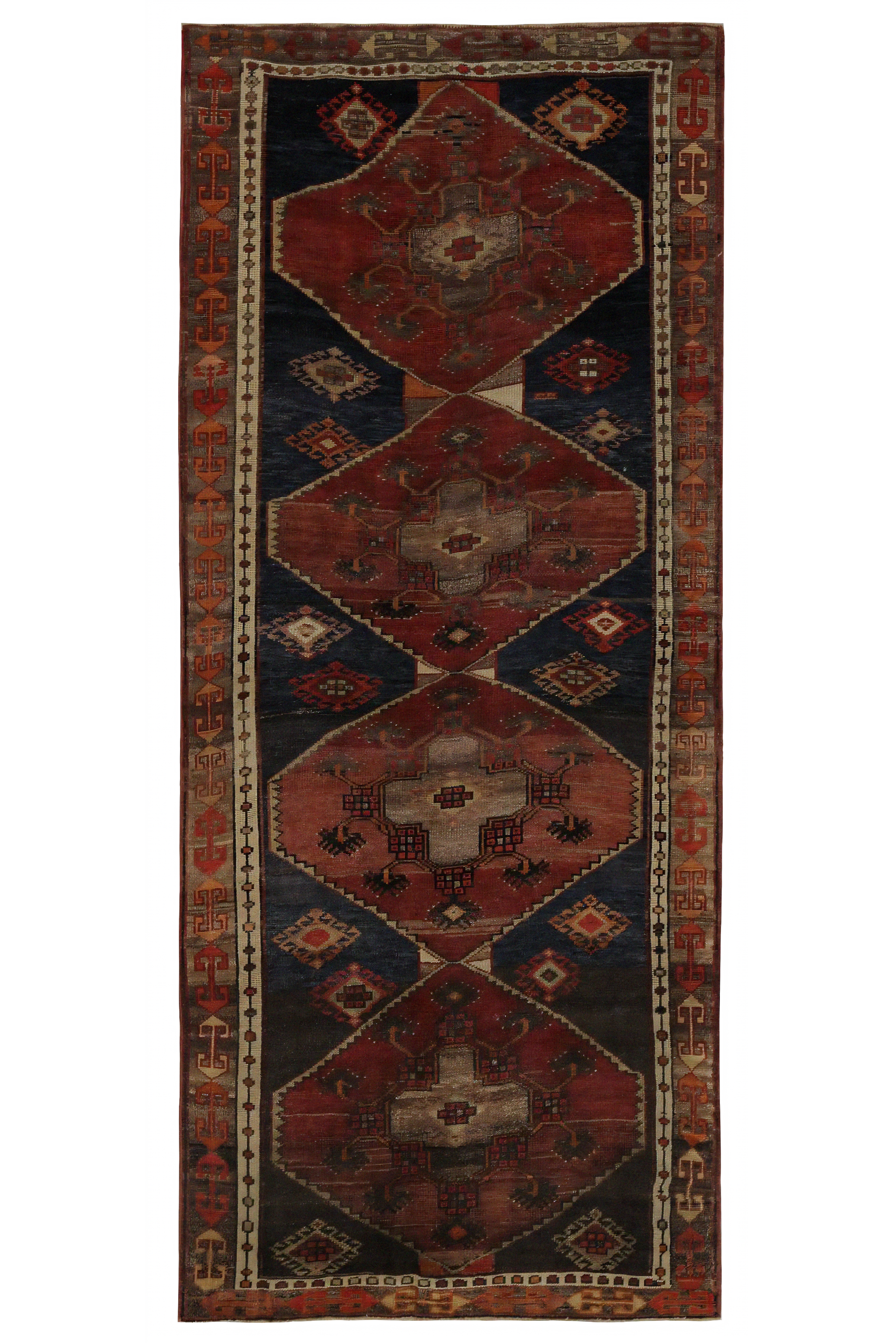 Antique Persian Azarbaijan Traditional Rug 97447