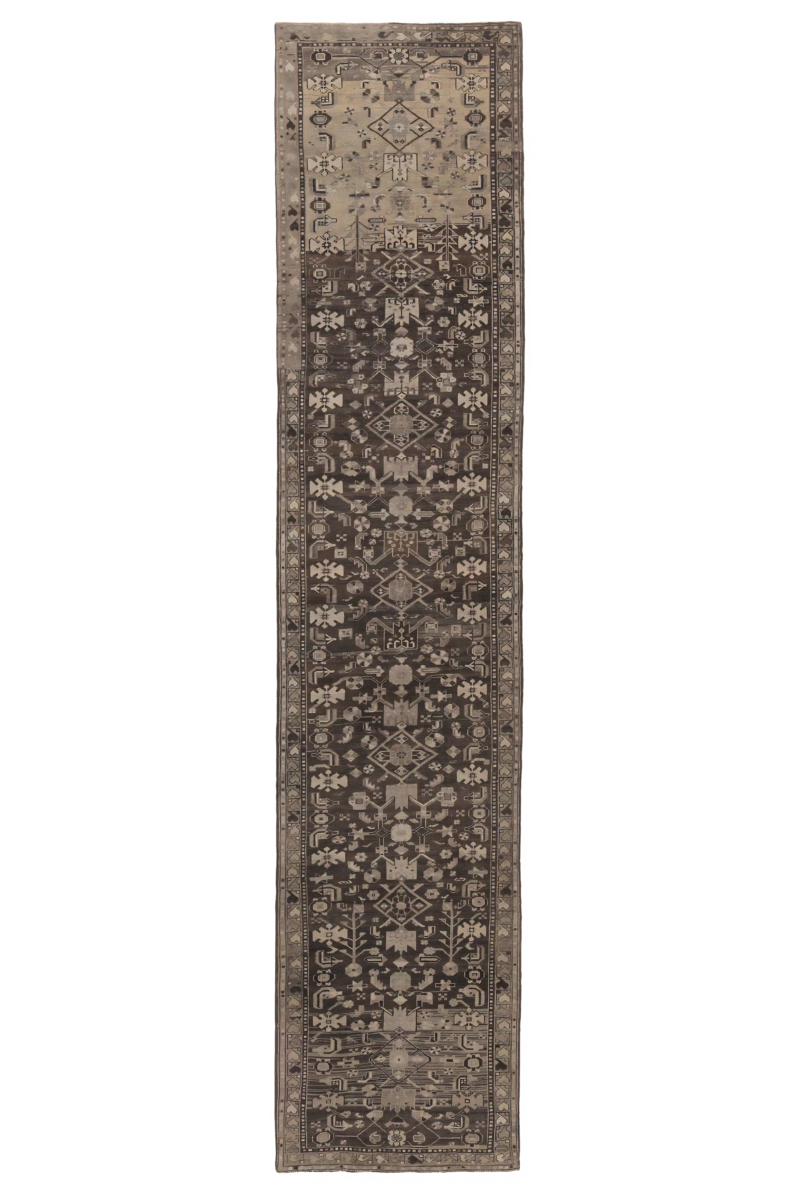 Antique Persian Malayer Traditional Rug 97461