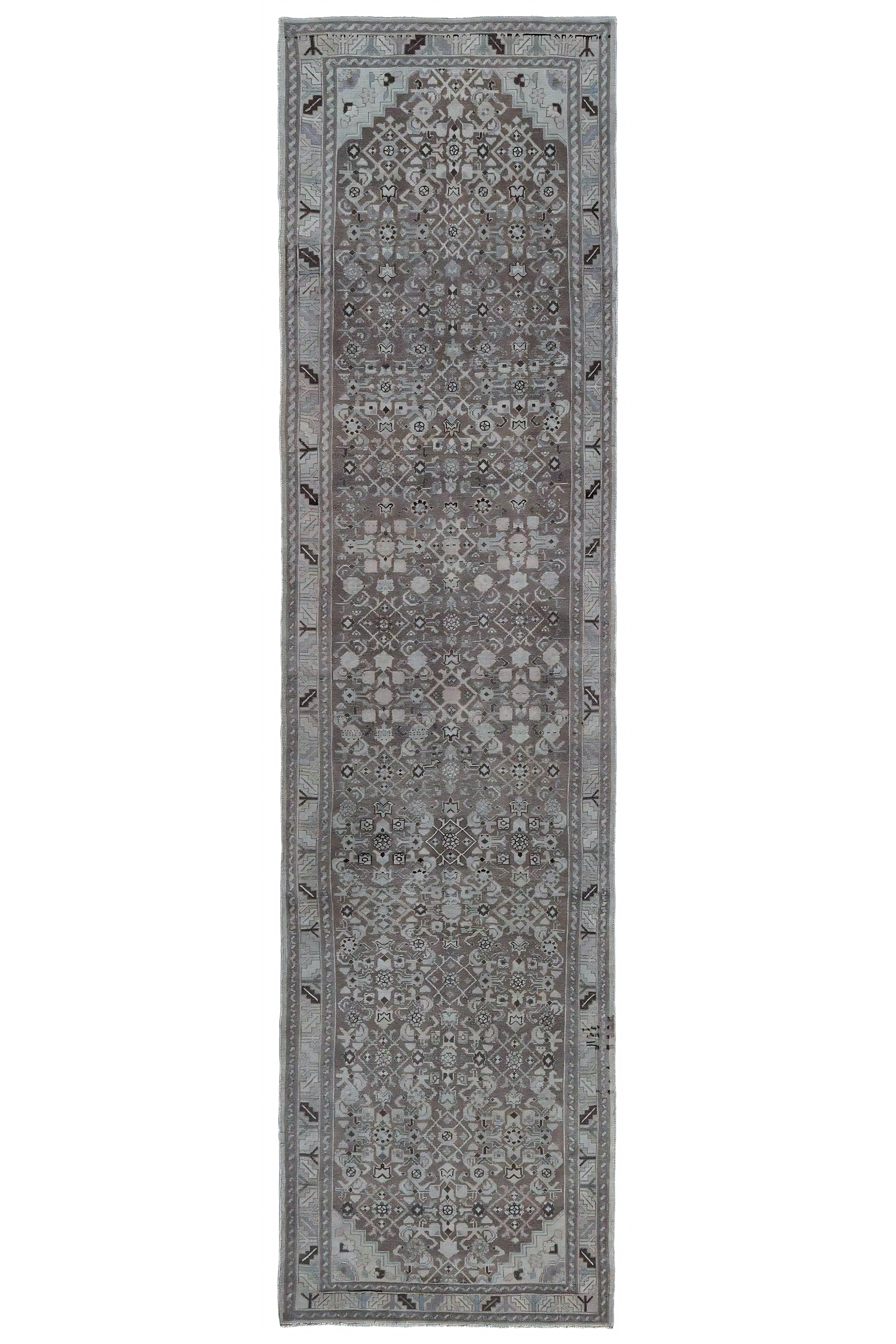 Antique Persian Malayer Traditional Rug 97560