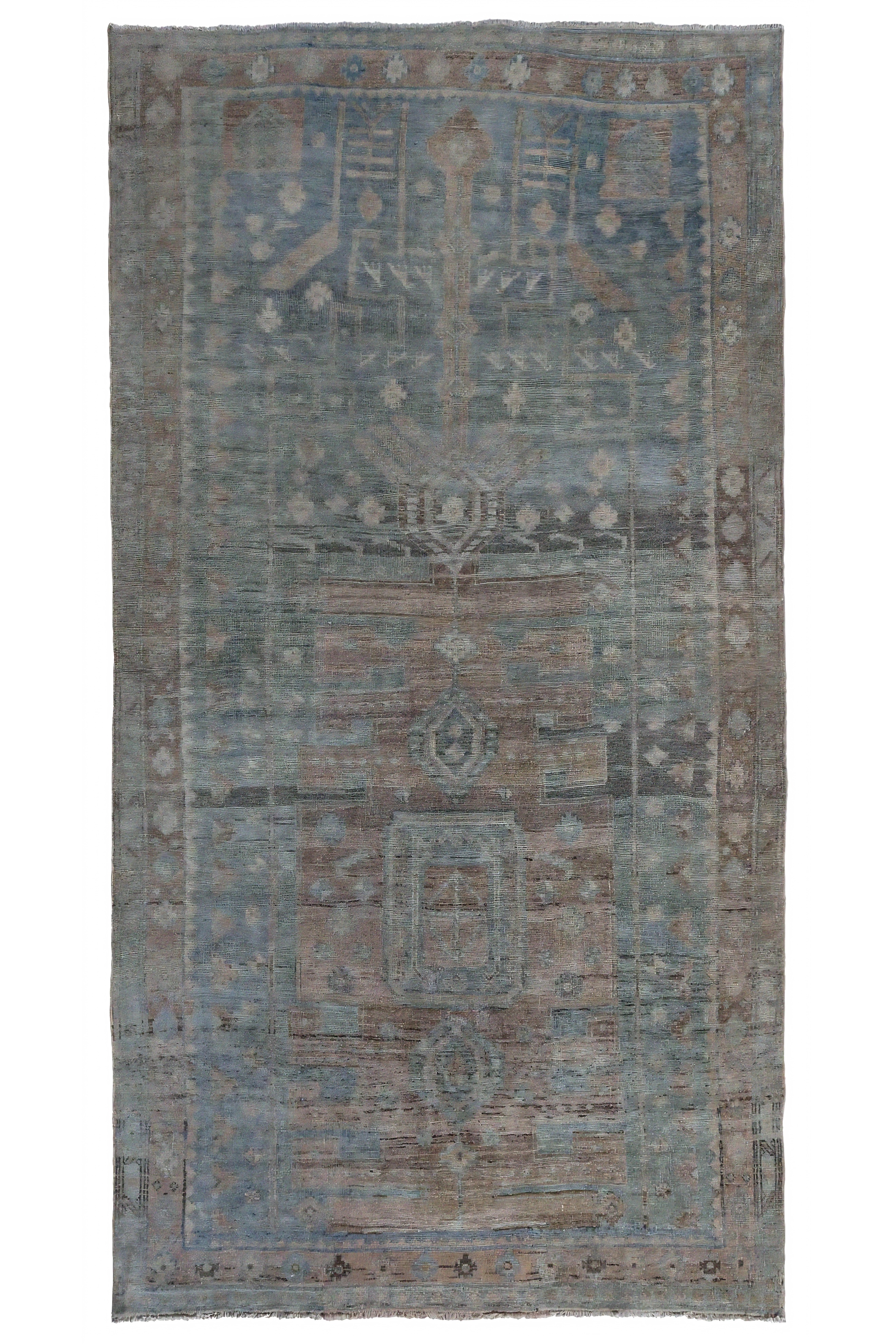 Antique Persian Bijar Traditional Rug 97583