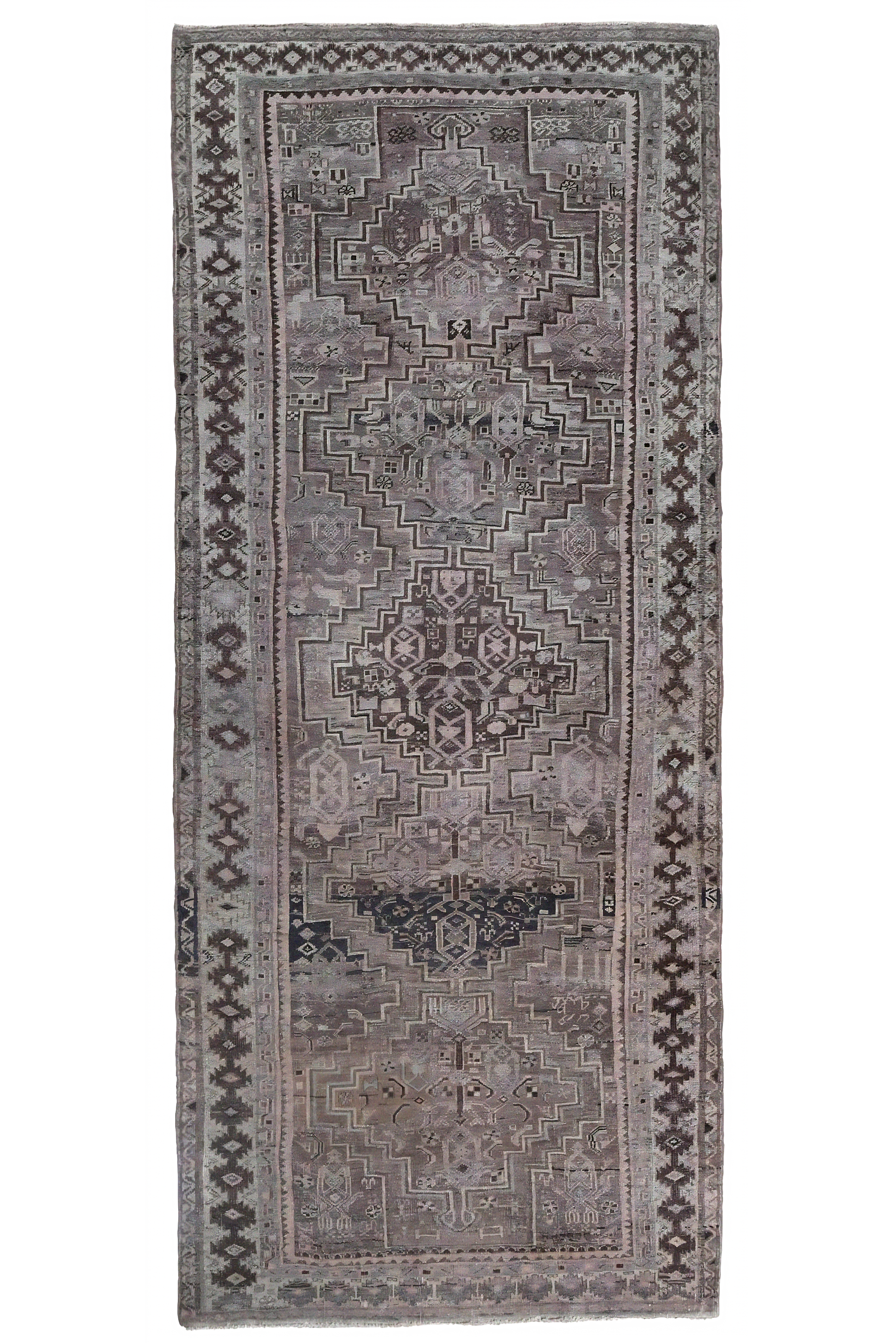 Antique Persian Bijar Traditional Rug 97599
